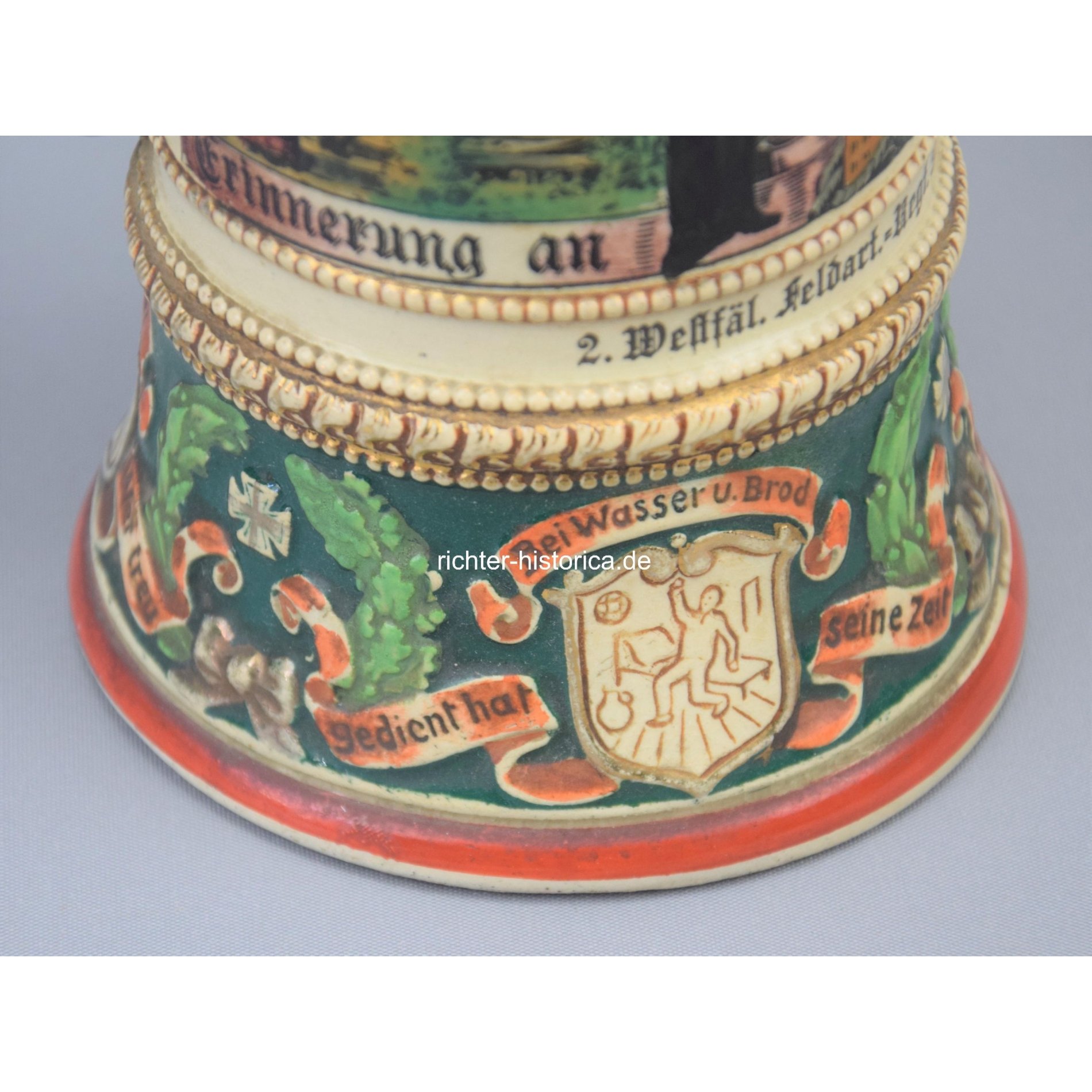 Reservistenkrug 2.Westfäl. Feldart.-Rgt. Nr.22, 5.Battl. Münster 1912-14 — image 10