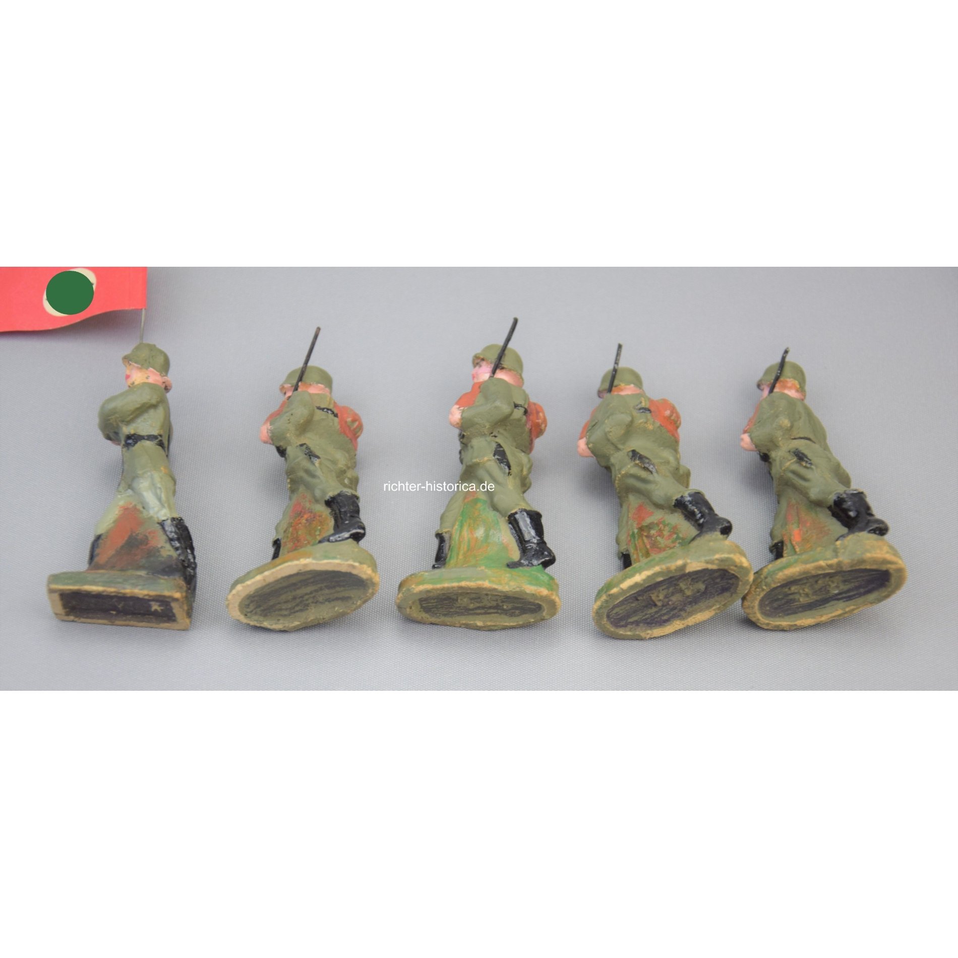 Konvolut Wehrmacht F.F. Leyla Figuren marschierend — image 6