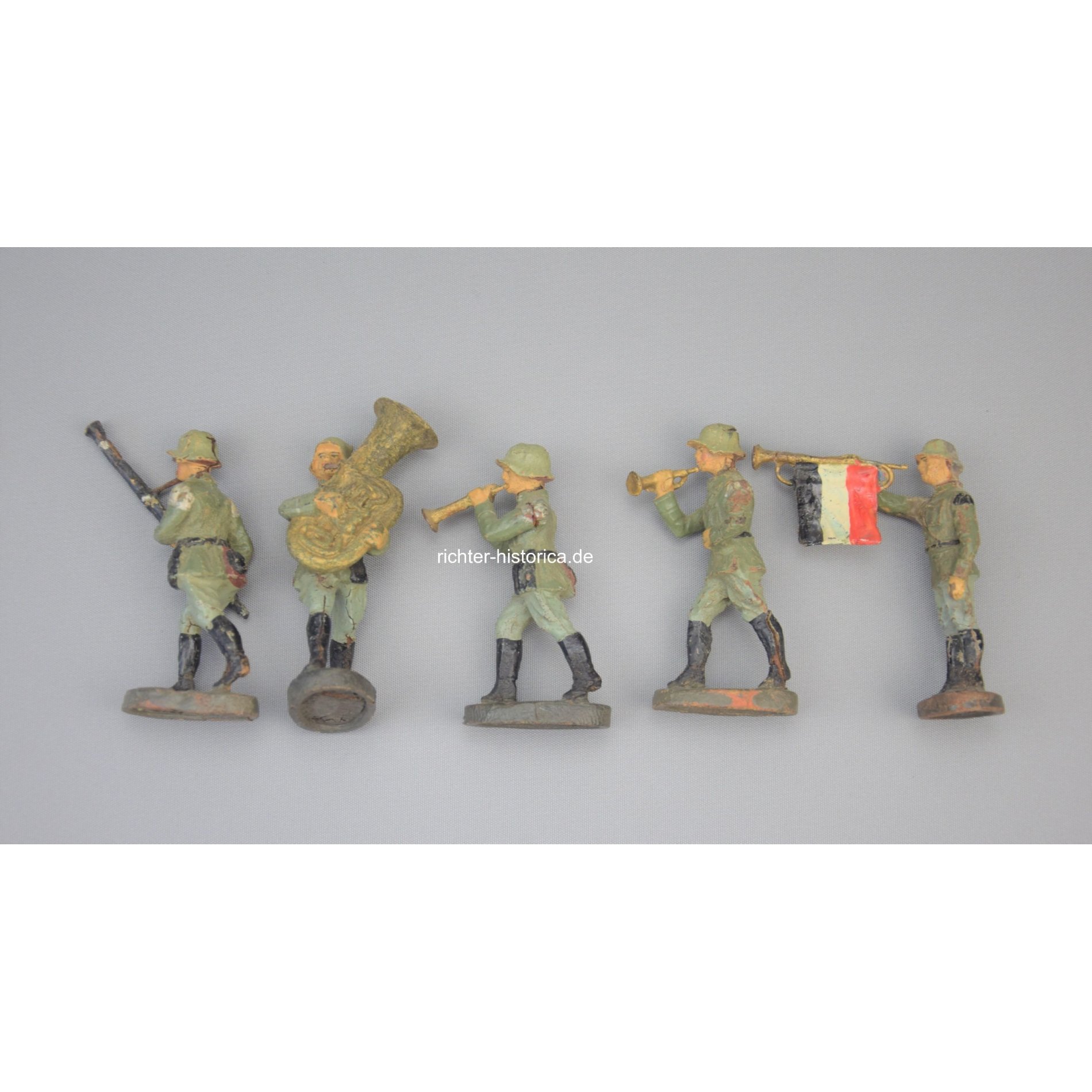 Konvolut Elastolin Figuren Musiker marschierend — image 10