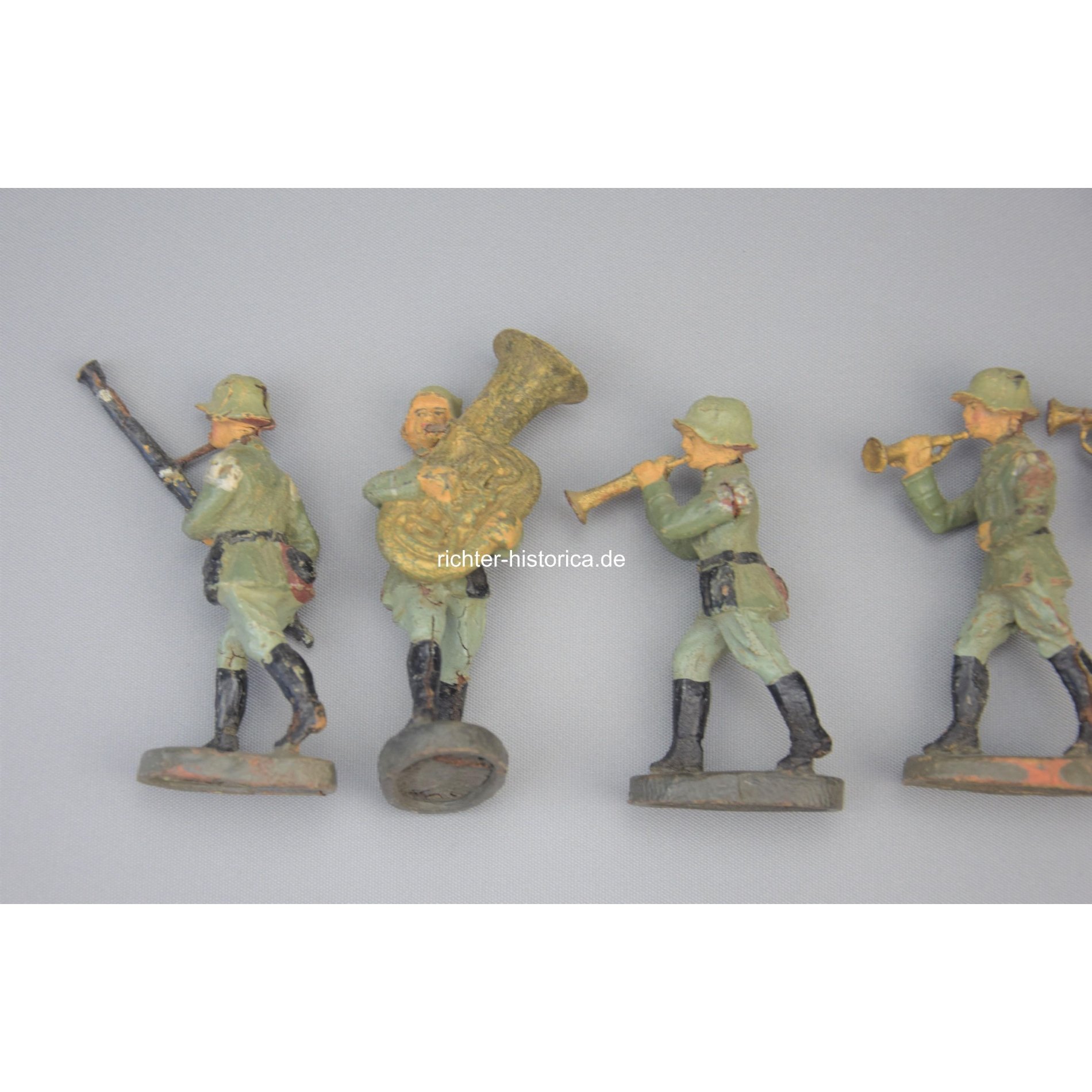 Konvolut Elastolin Figuren Musiker marschierend — image 2