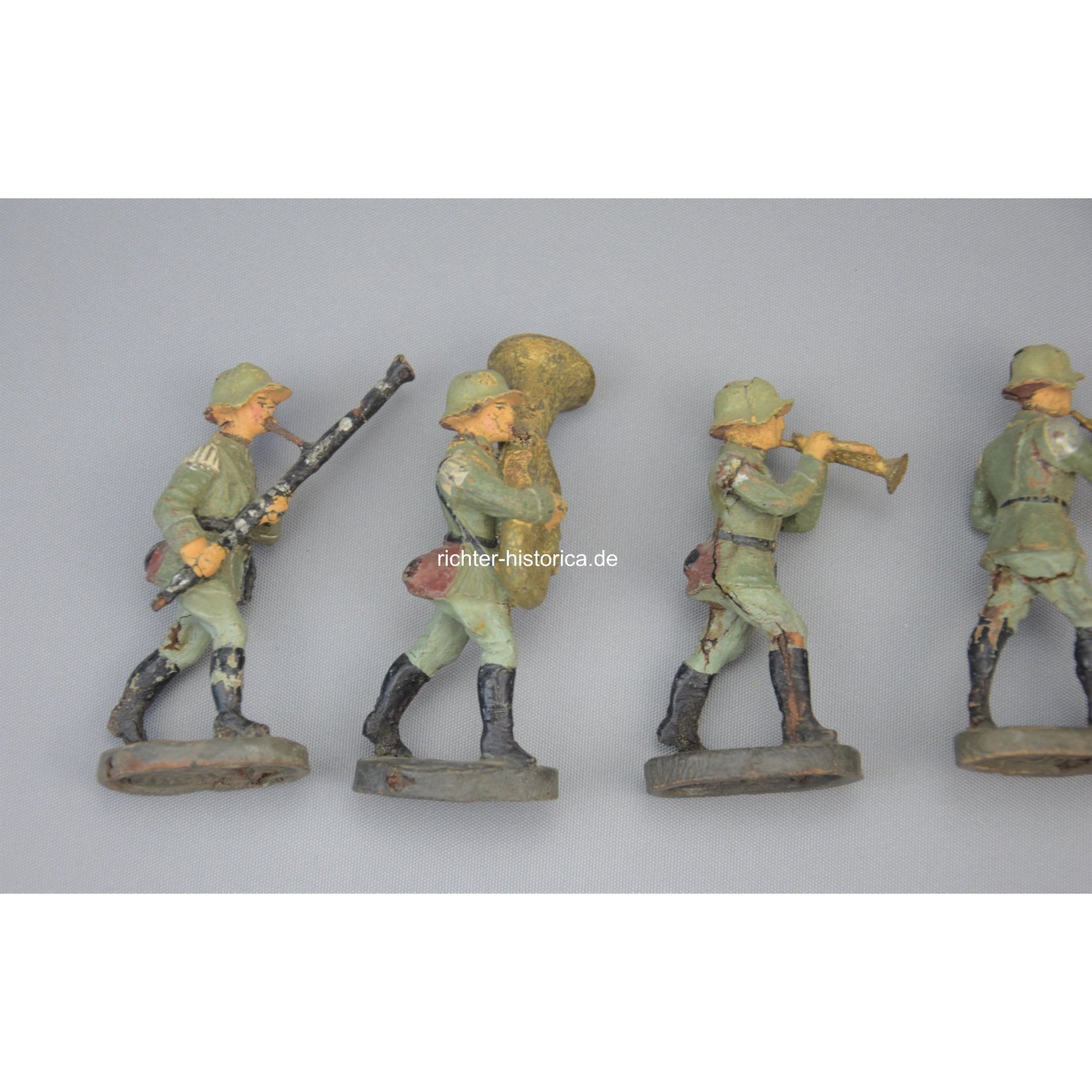 Konvolut Elastolin Figuren Musiker marschierend — image 3