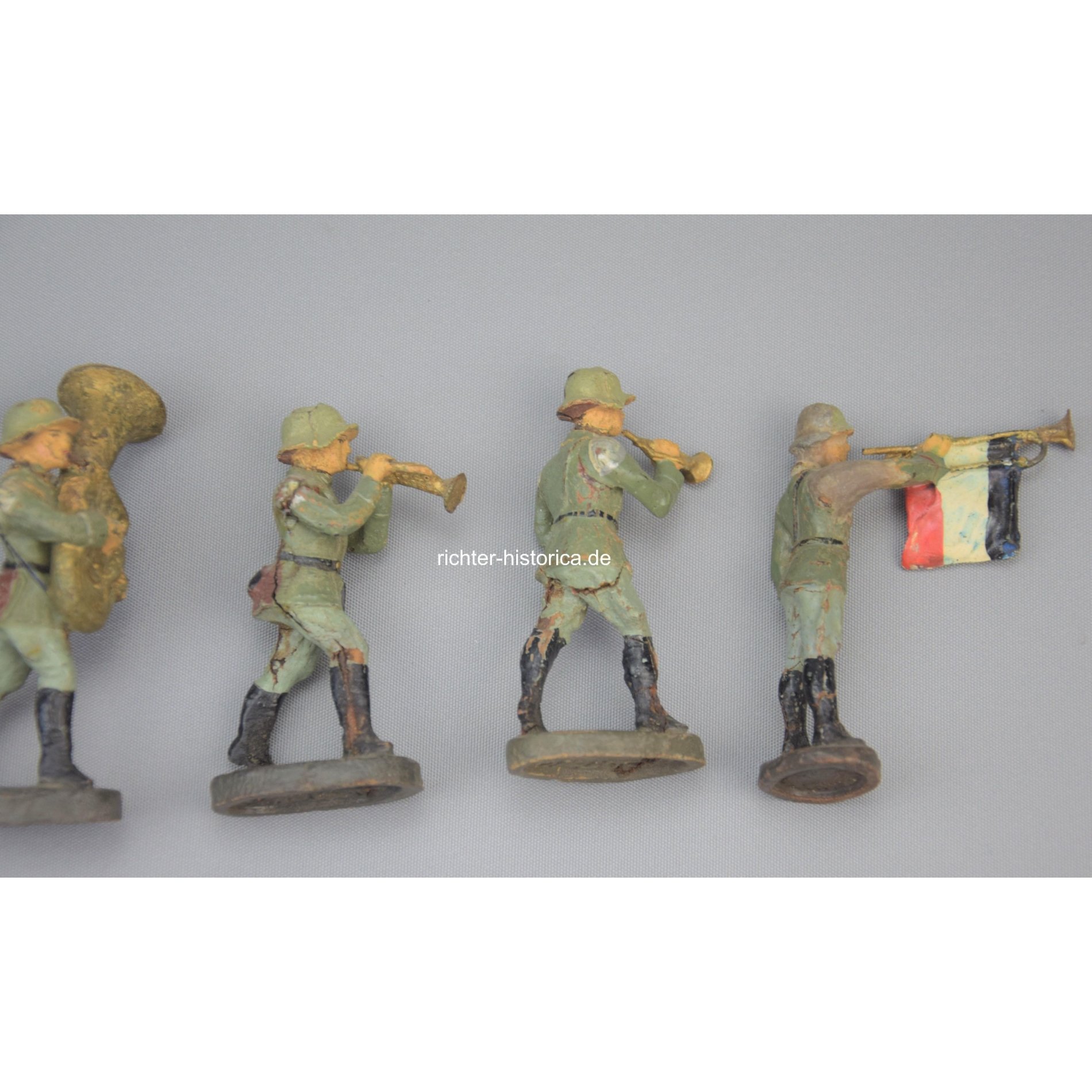 Konvolut Elastolin Figuren Musiker marschierend — image 4