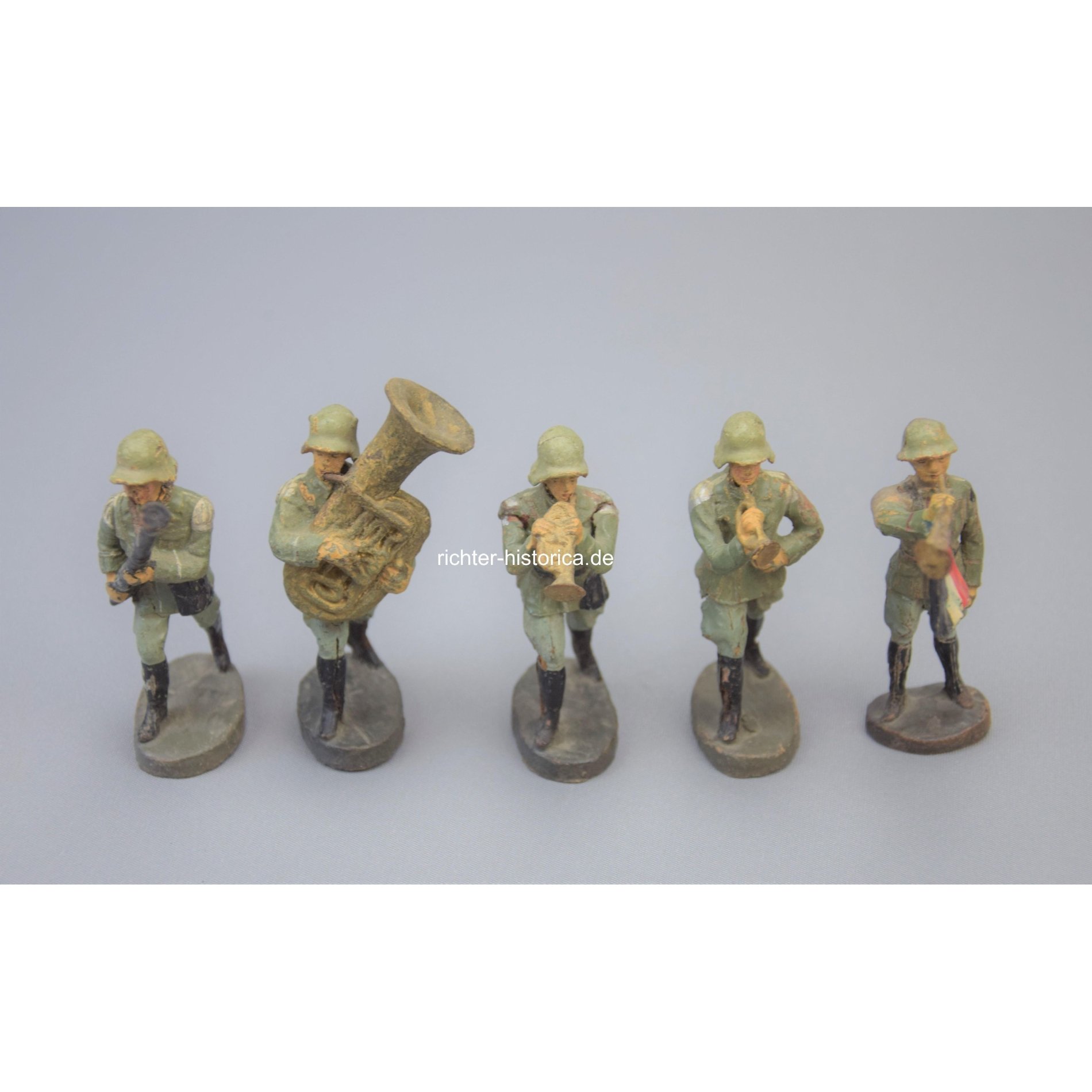 Konvolut Elastolin Figuren Musiker marschierend — image 6