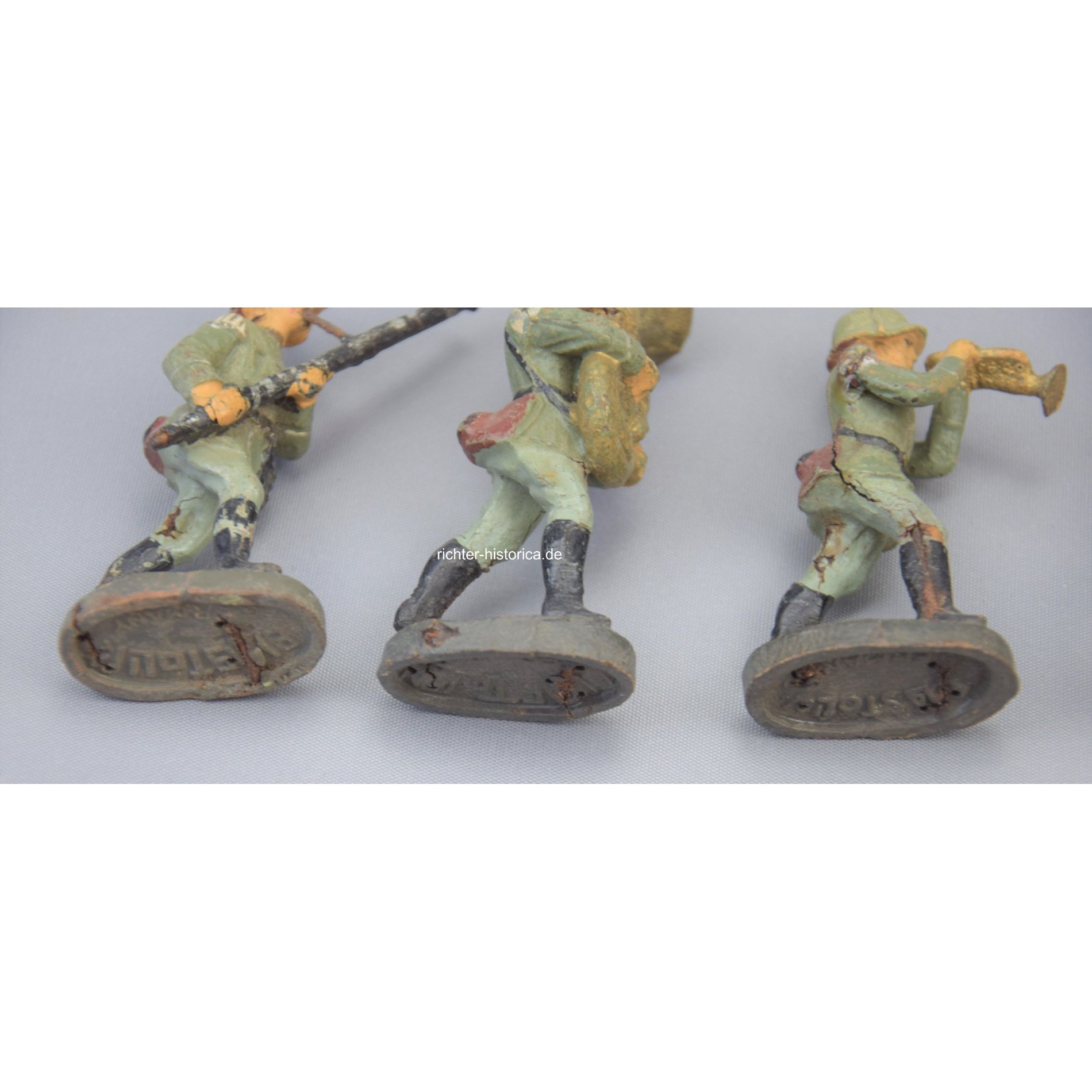 Konvolut Elastolin Figuren Musiker marschierend — image 8