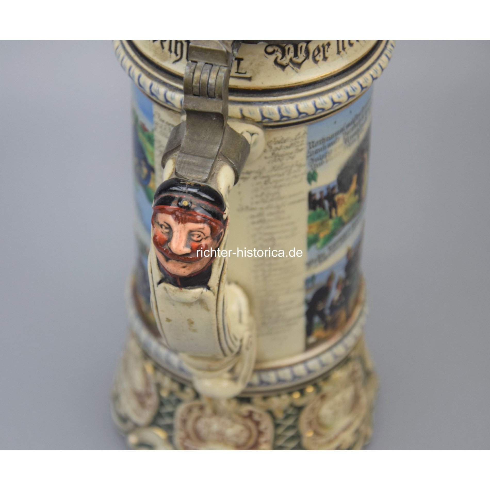 Großer Reservistenkrug Reserve 'Feld Art. Rgt. No 22 Münster' Westfalen 1906/08 — image 15