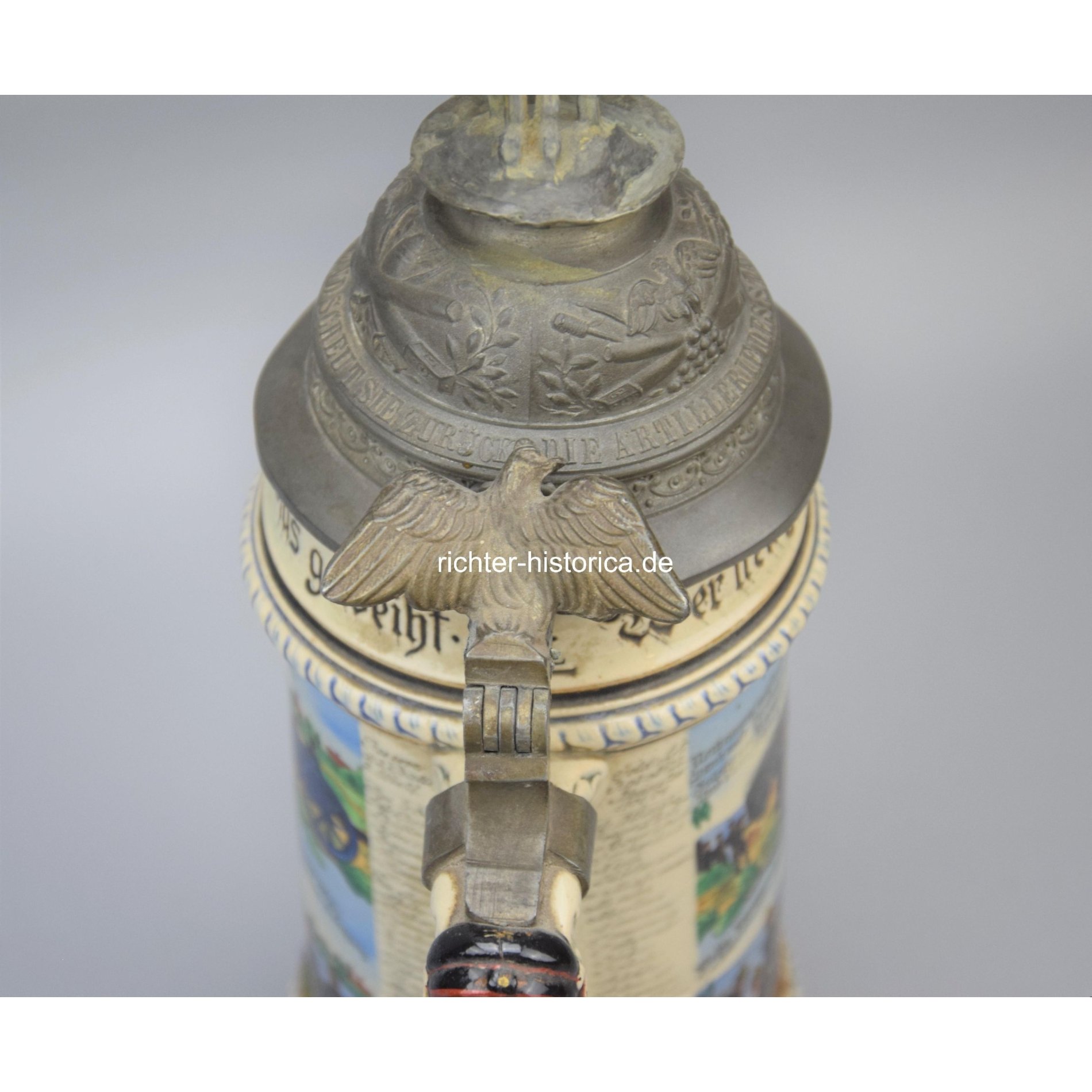 Großer Reservistenkrug Reserve 'Feld Art. Rgt. No 22 Münster' Westfalen 1906/08 — image 18