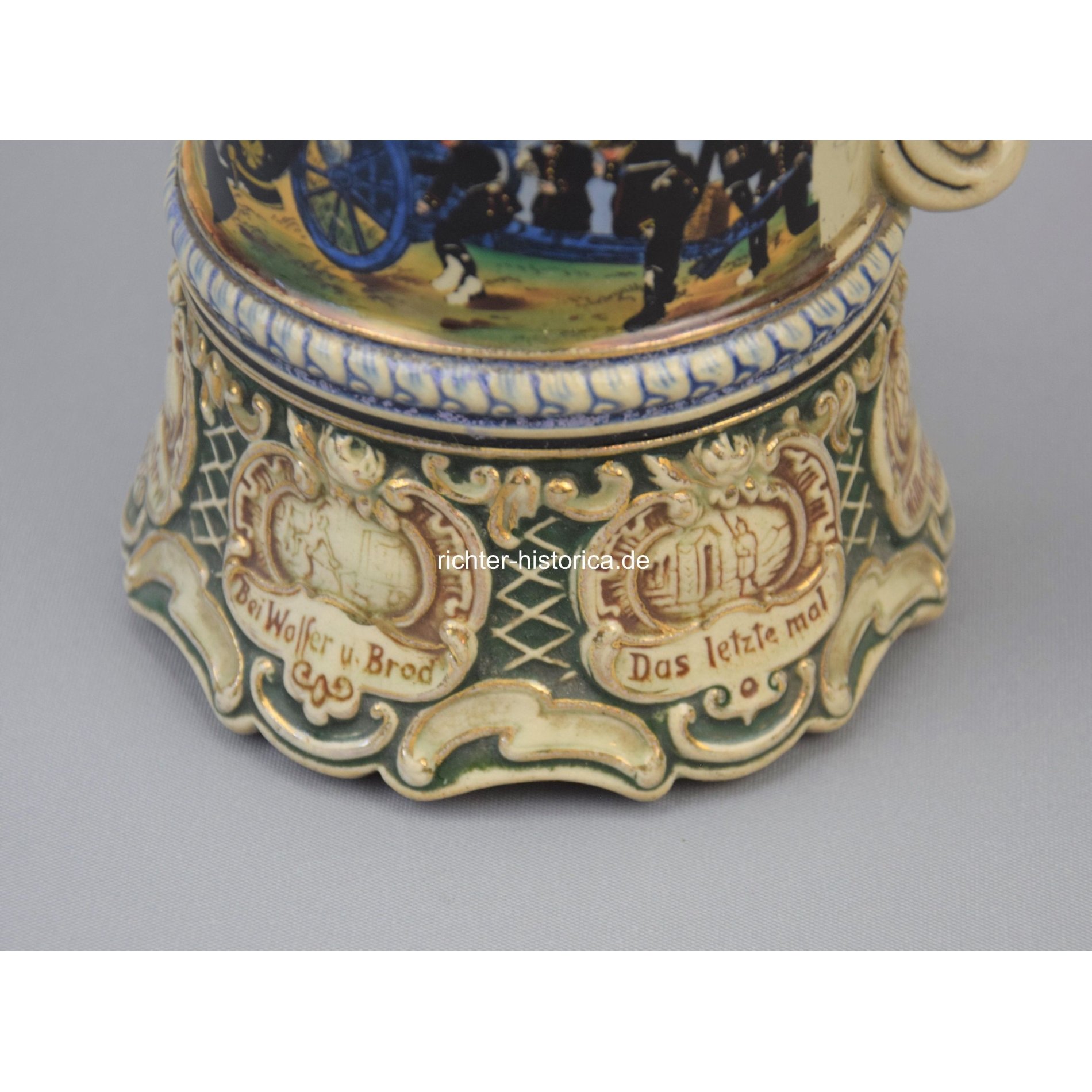 Großer Reservistenkrug Reserve 'Feld Art. Rgt. No 22 Münster' Westfalen 1906/08 — image 8