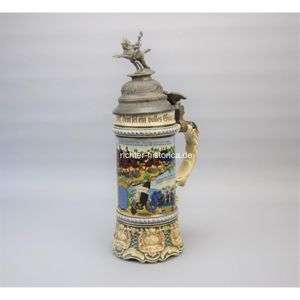 Großer Reservistenkrug Reserve 'Feld Art. Rgt. No 22 Münster' Westfalen …