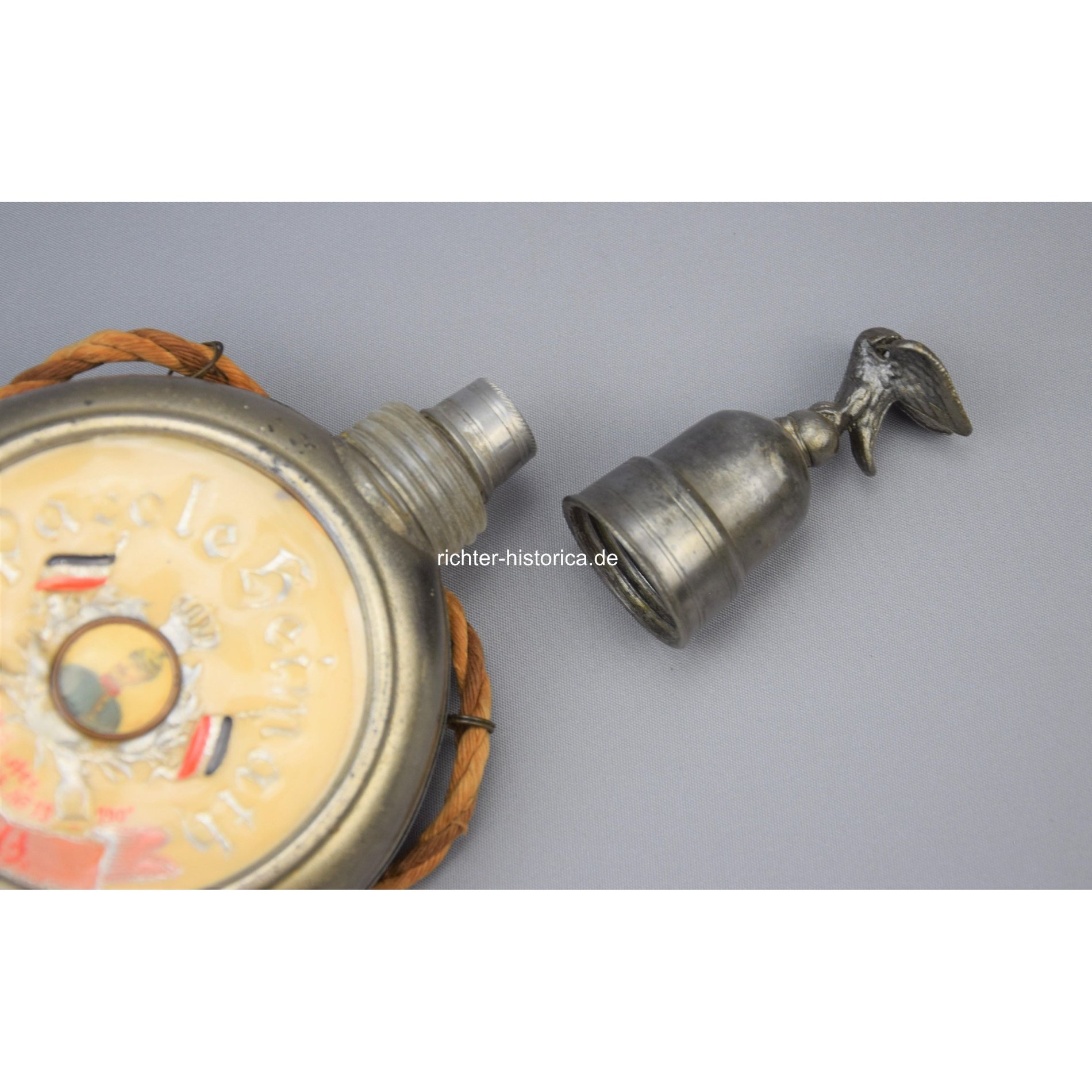 Reservisten-Feldflasche Parole Heimat 4.Kp. Inf. Rgt. No.13 Münster — image 4