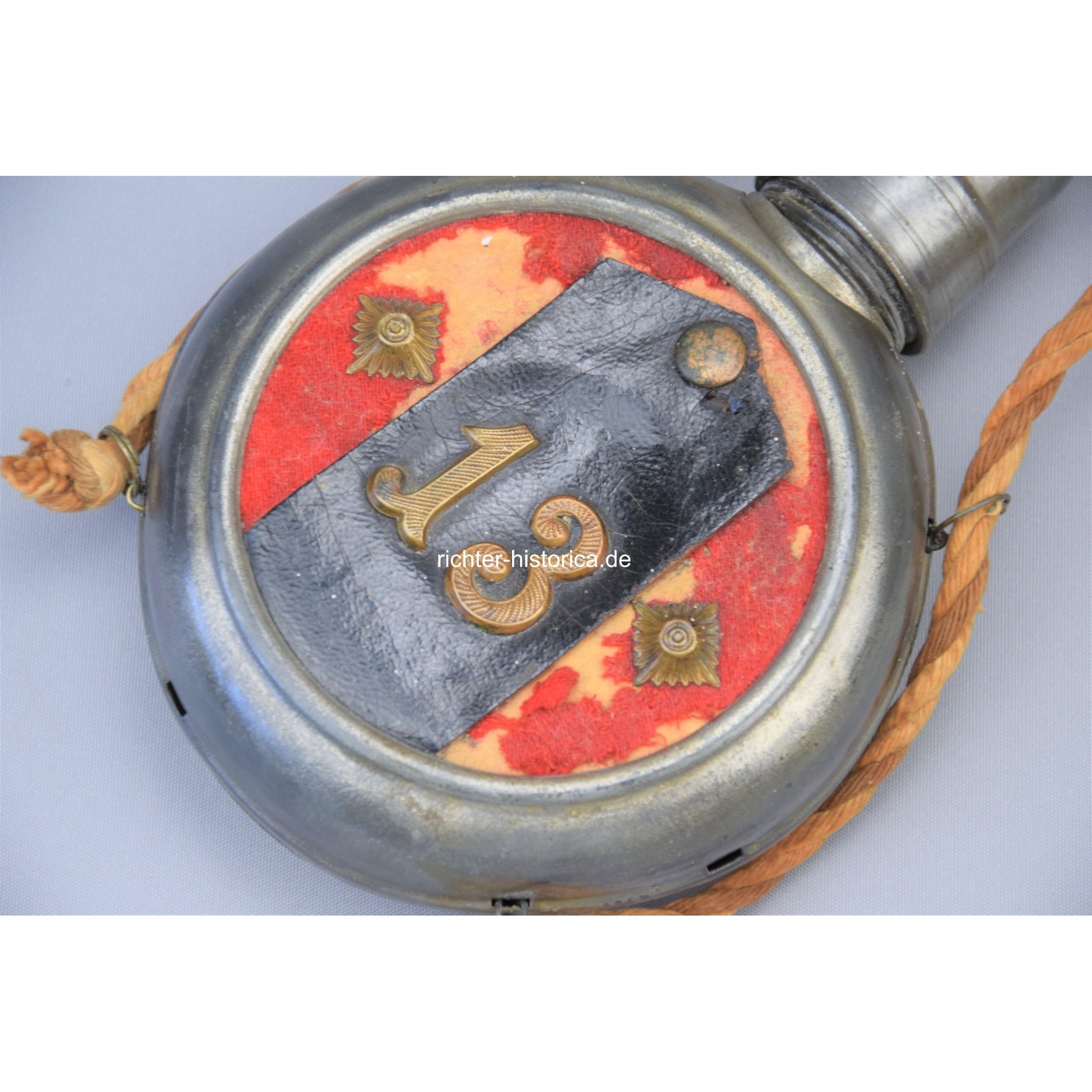 Reservisten-Feldflasche Parole Heimat 4.Kp. Inf. Rgt. No.13 Münster — image 5