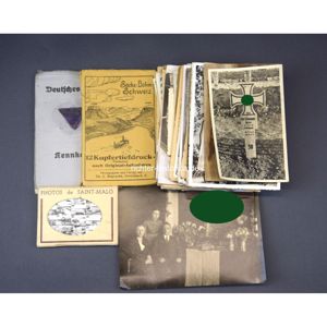 Konvolut Postkarten/Fotos 1.Weltkrieg/ 2.Weltkrieg