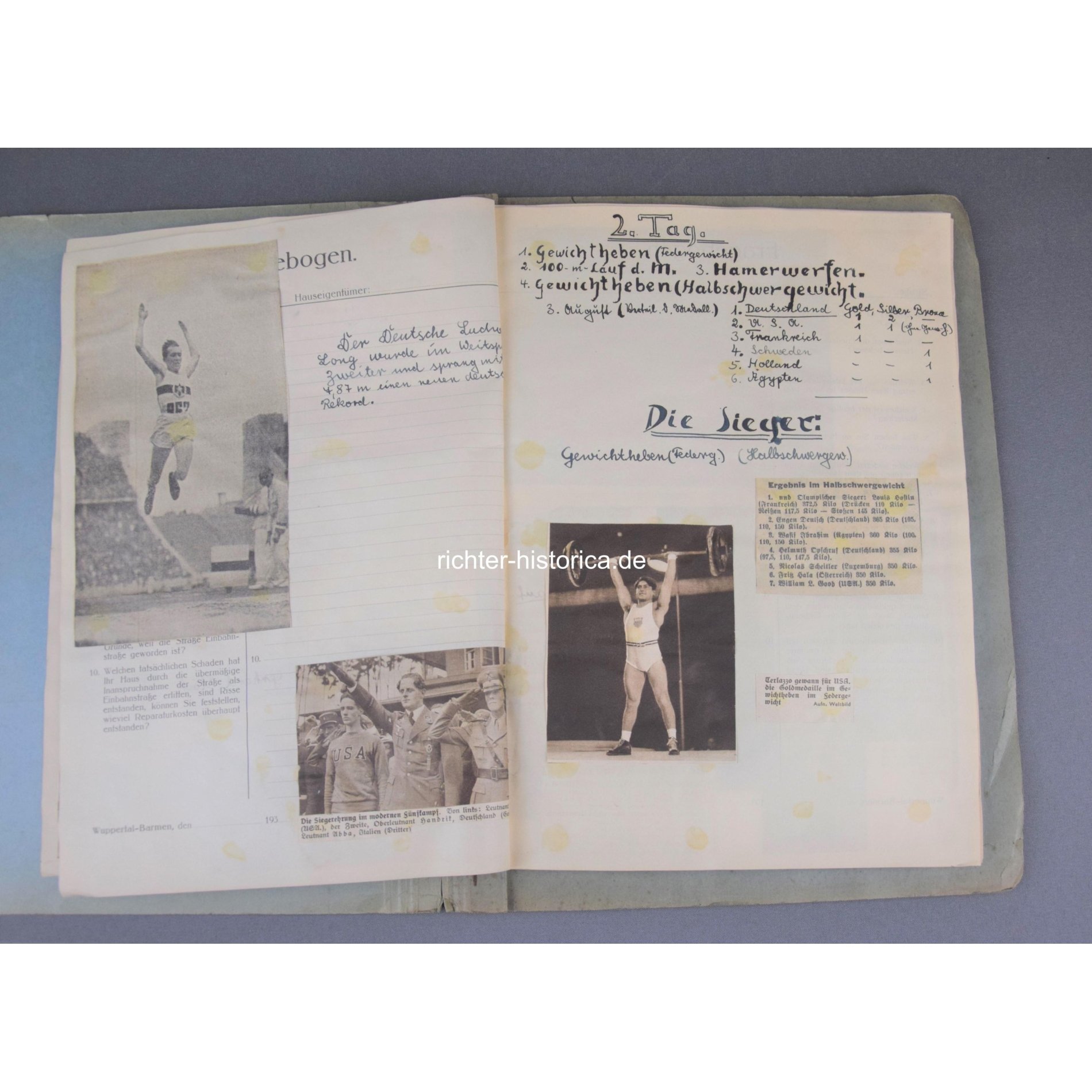 Interessante Dokumentation der Olympischen Spiele 1936 in Berlin — image 3