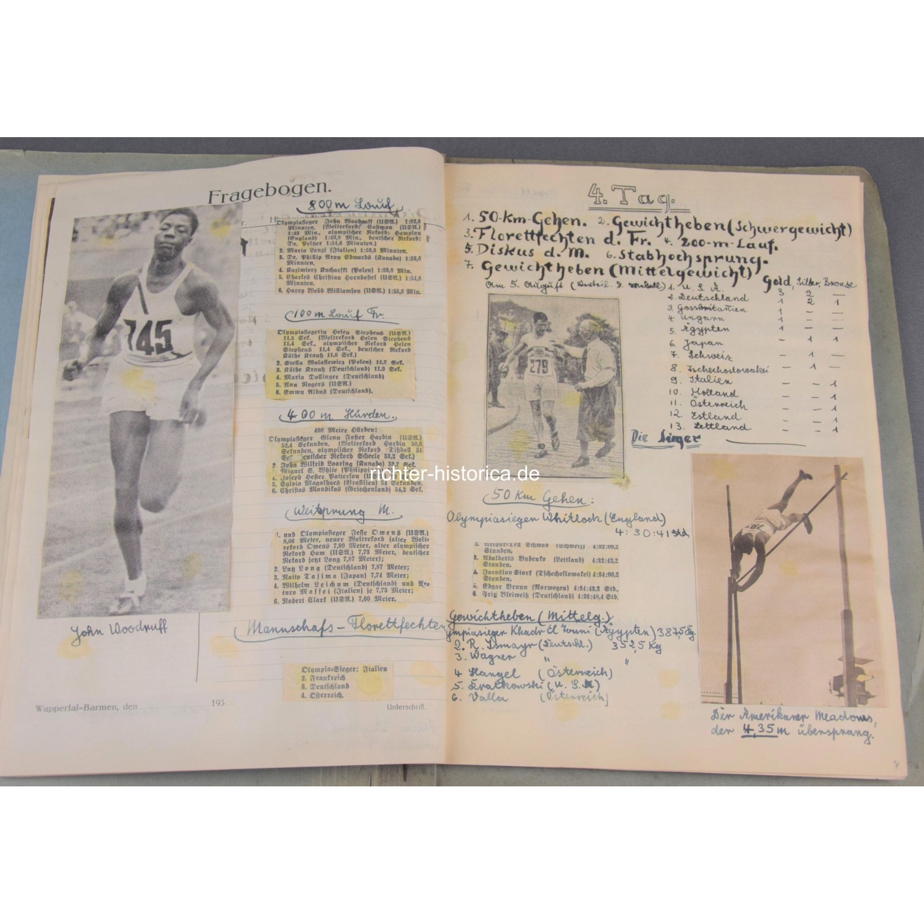 Interessante Dokumentation der Olympischen Spiele 1936 in Berlin — image 6