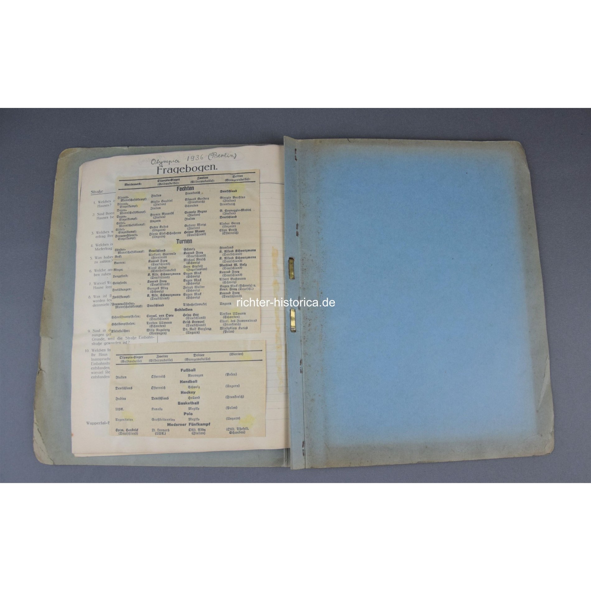 Interessante Dokumentation der Olympischen Spiele 1936 in Berlin — image 7