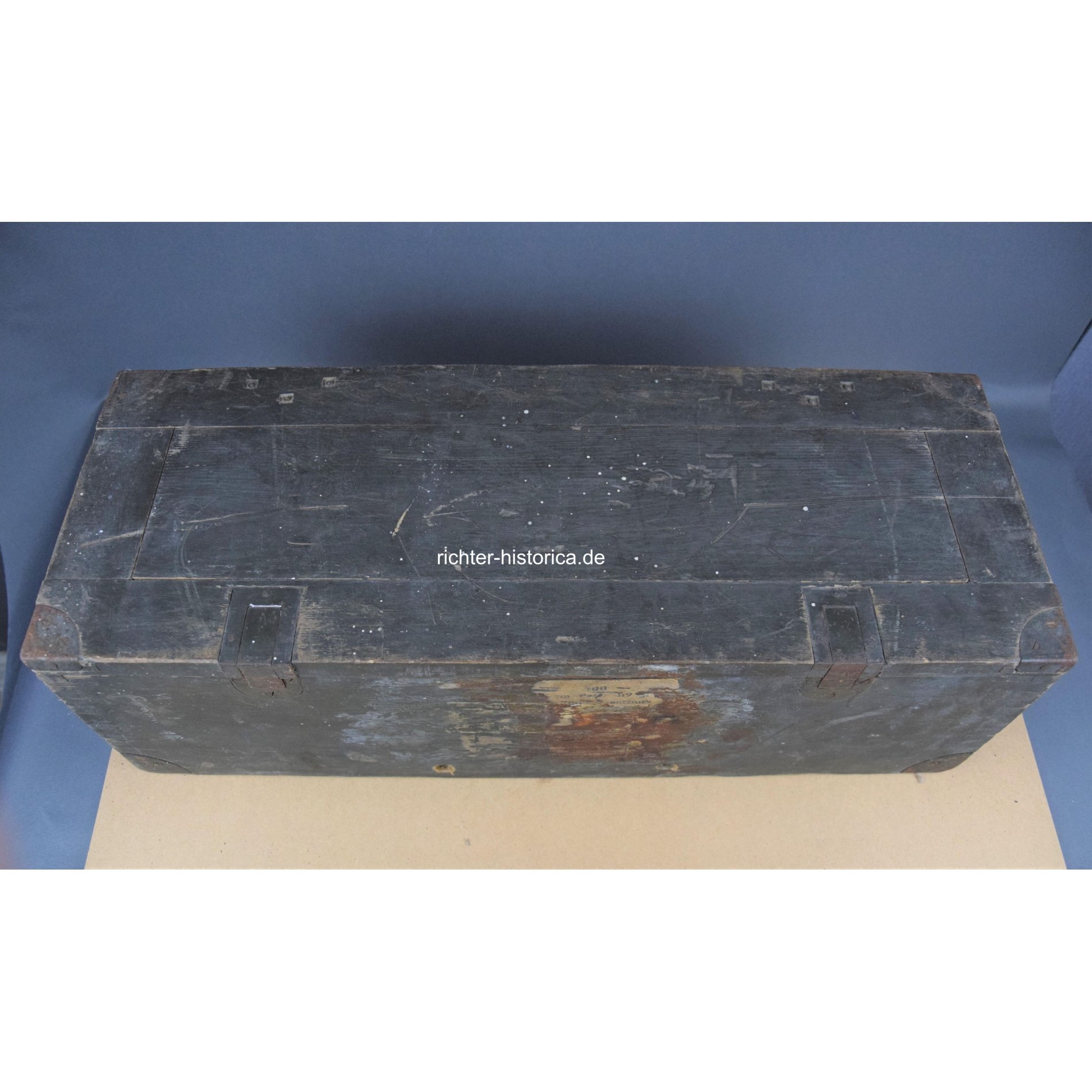 Wehrmacht leere Holzkiste/Munitionskiste für 2cm Panzergranat-Patronen — image 5