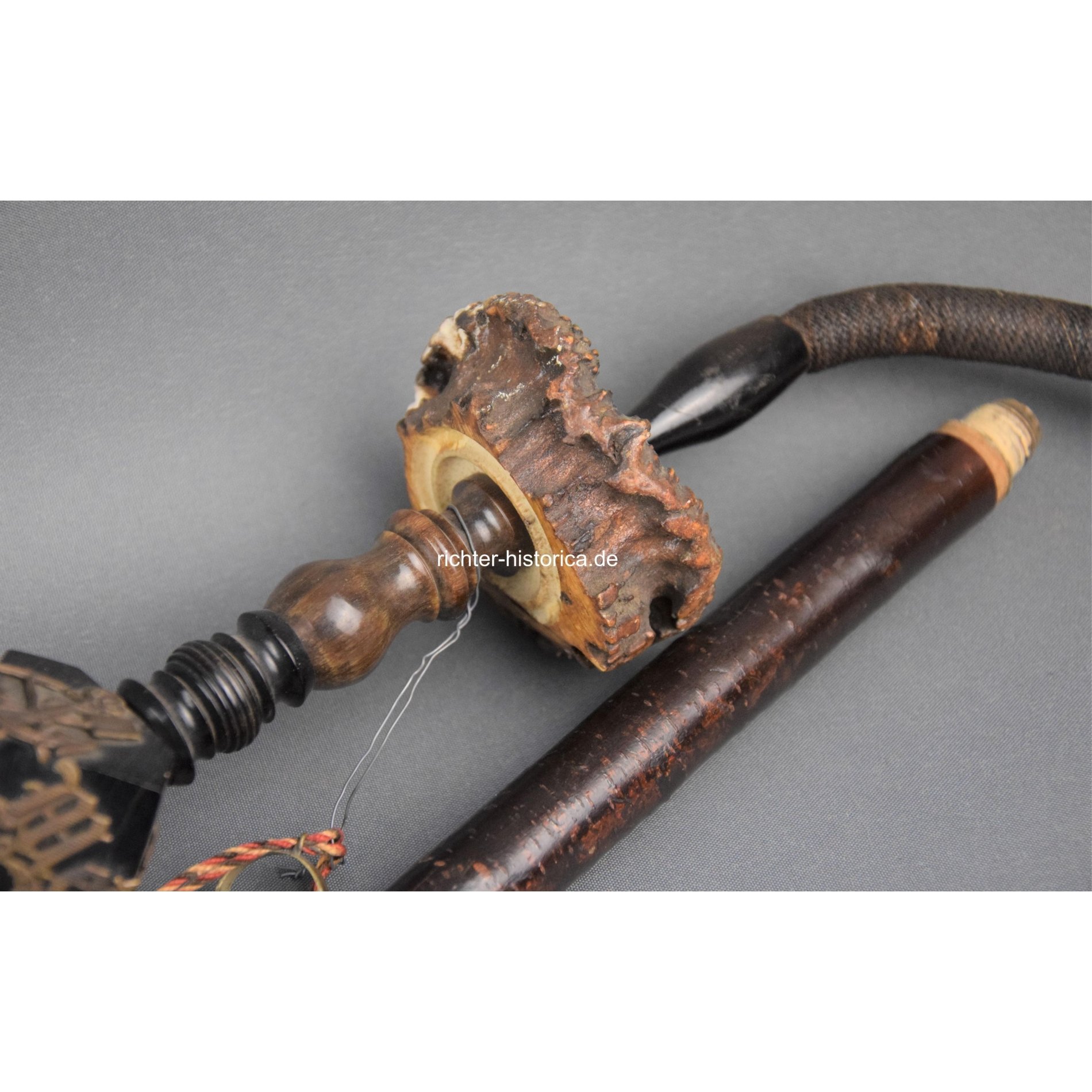 Reservistenpfeife mit Porzellankopf 'Metz' 1.Comp Lothr. Inf. Rgt. No.13, 1913 — image 11