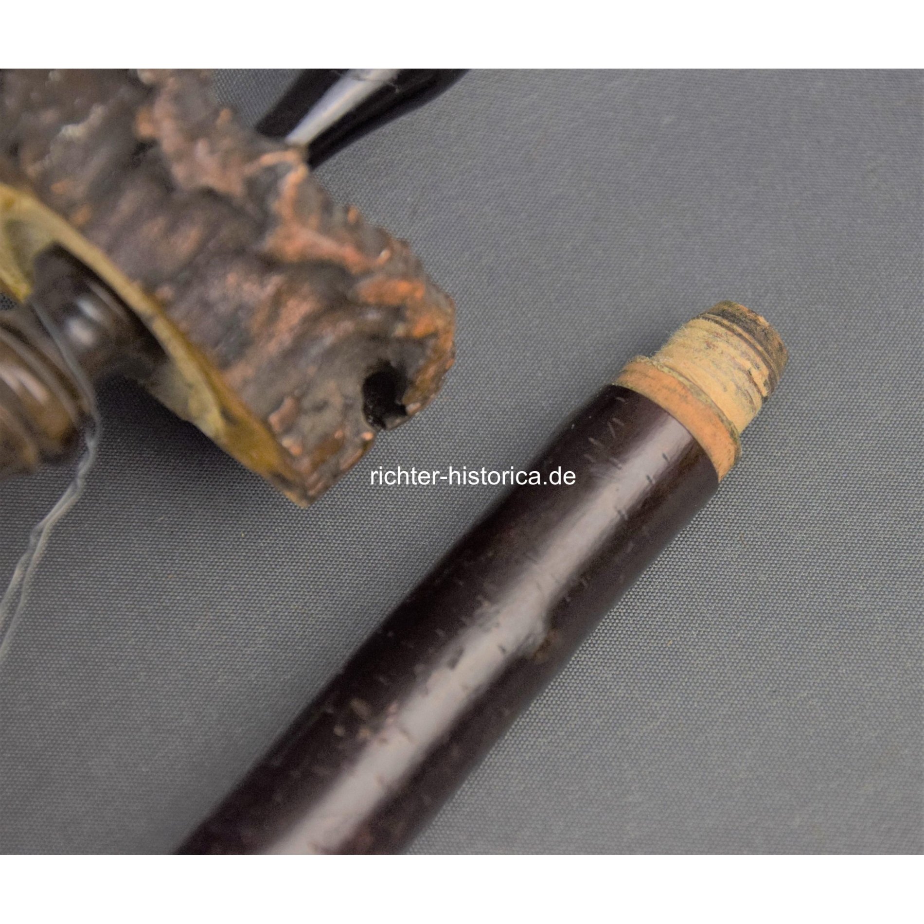 Reservistenpfeife mit Porzellankopf 'Metz' 1.Comp Lothr. Inf. Rgt. No.13, 1913 — image 5