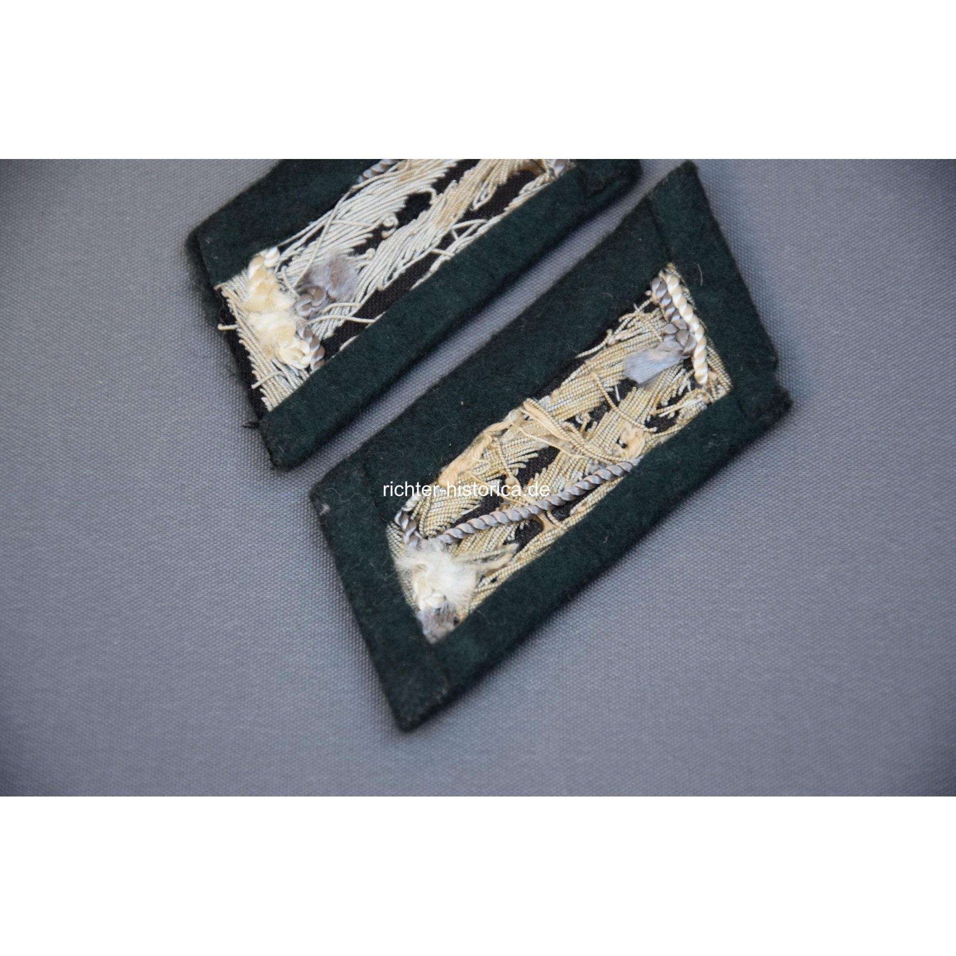 Paar Kragenspiegel für Offiziere der Infanterie — image 2