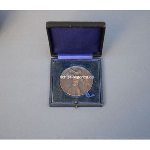Erinnerungsmedaille im Etui 'Die Knechtschaft hat ein Ende - Rheinland …