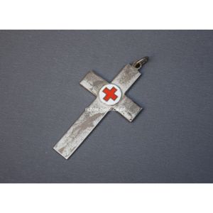 Seltenes Schwesternkreuz 1.Form in Silber, Deutsches Rotes Kreuz