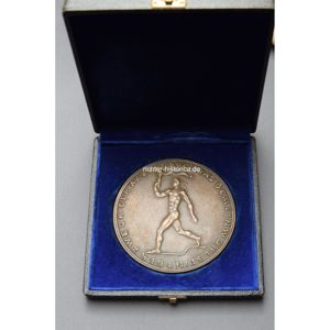 Runde schwere Plakette 'Für Verdienste um die Technik und den …