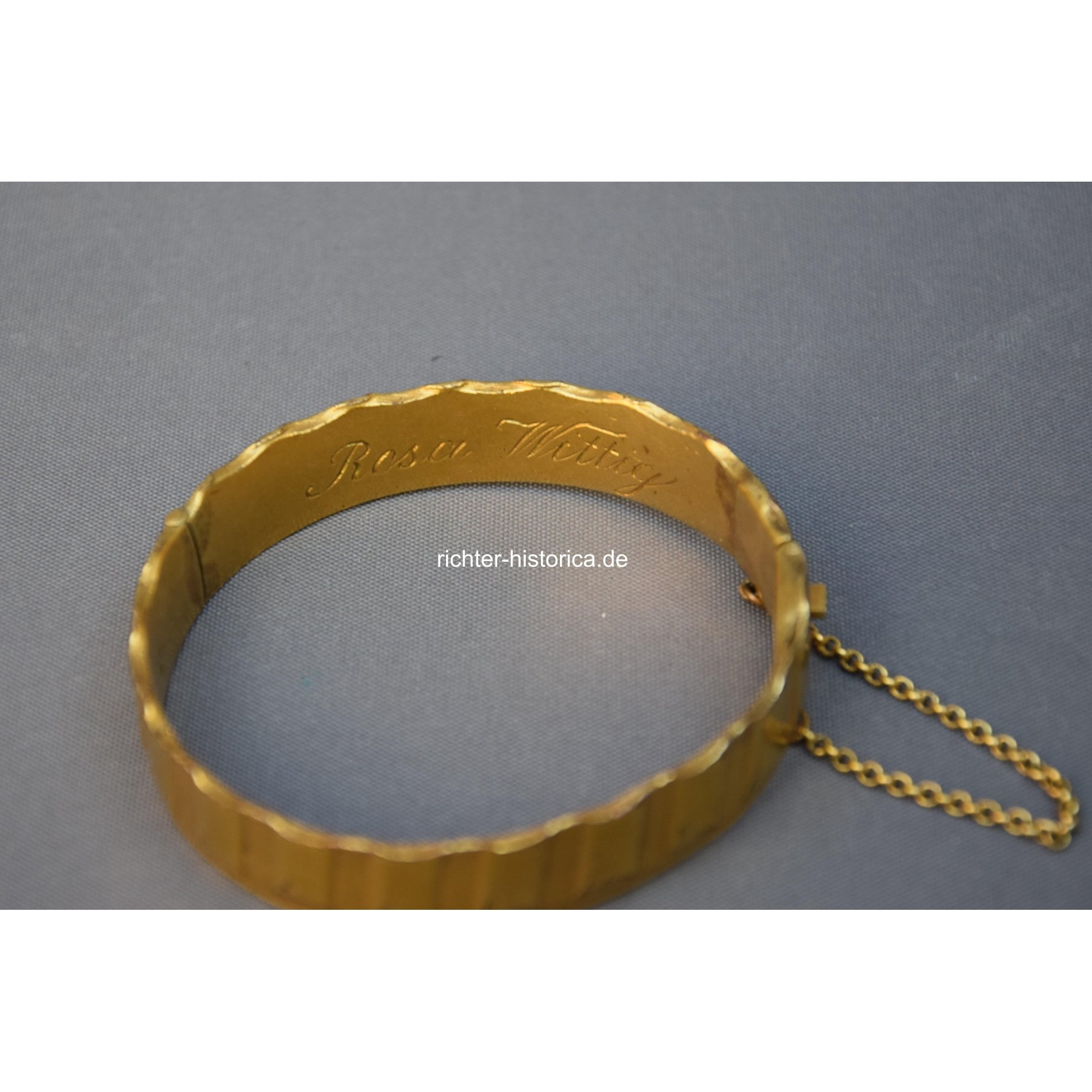 Patriotischer Armreif 1.Weltkrieg ' Erinnerung an den Feldzug' — image 2