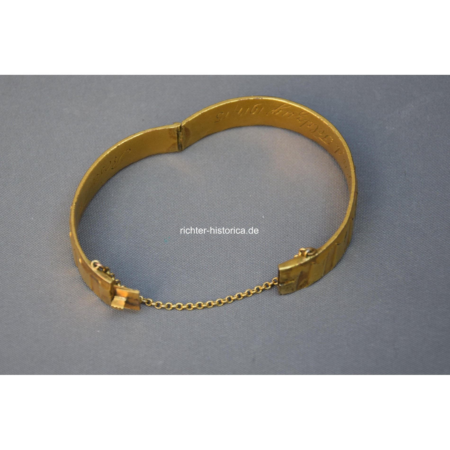 Patriotischer Armreif 1.Weltkrieg ' Erinnerung an den Feldzug' — image 4