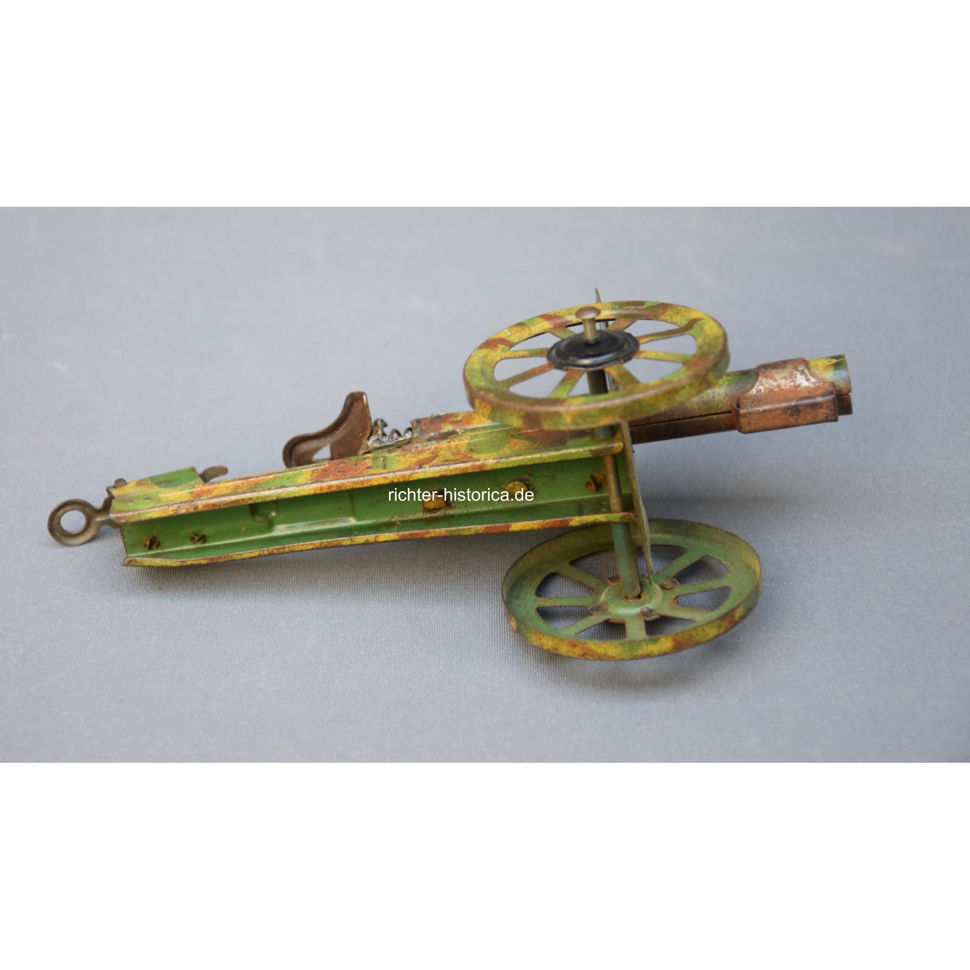 Blechspielzeug Haubitzer, Ideal, 1935 Wehrmacht — image 4