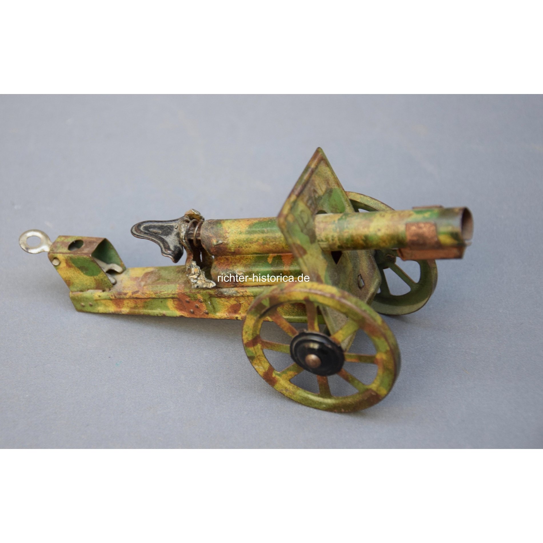 Blechspielzeug Haubitzer, Ideal, 1935 Wehrmacht — image 5