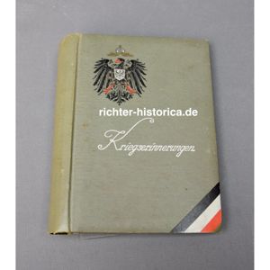 1.Weltkrieg Kriegserinnerungen leeres Album