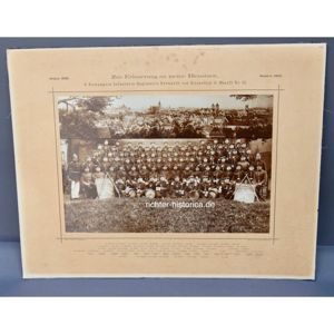 Zur Erinnerung an meine Diestzeit' 6.Kompagnie Infantrie Regiments Herwarth von …