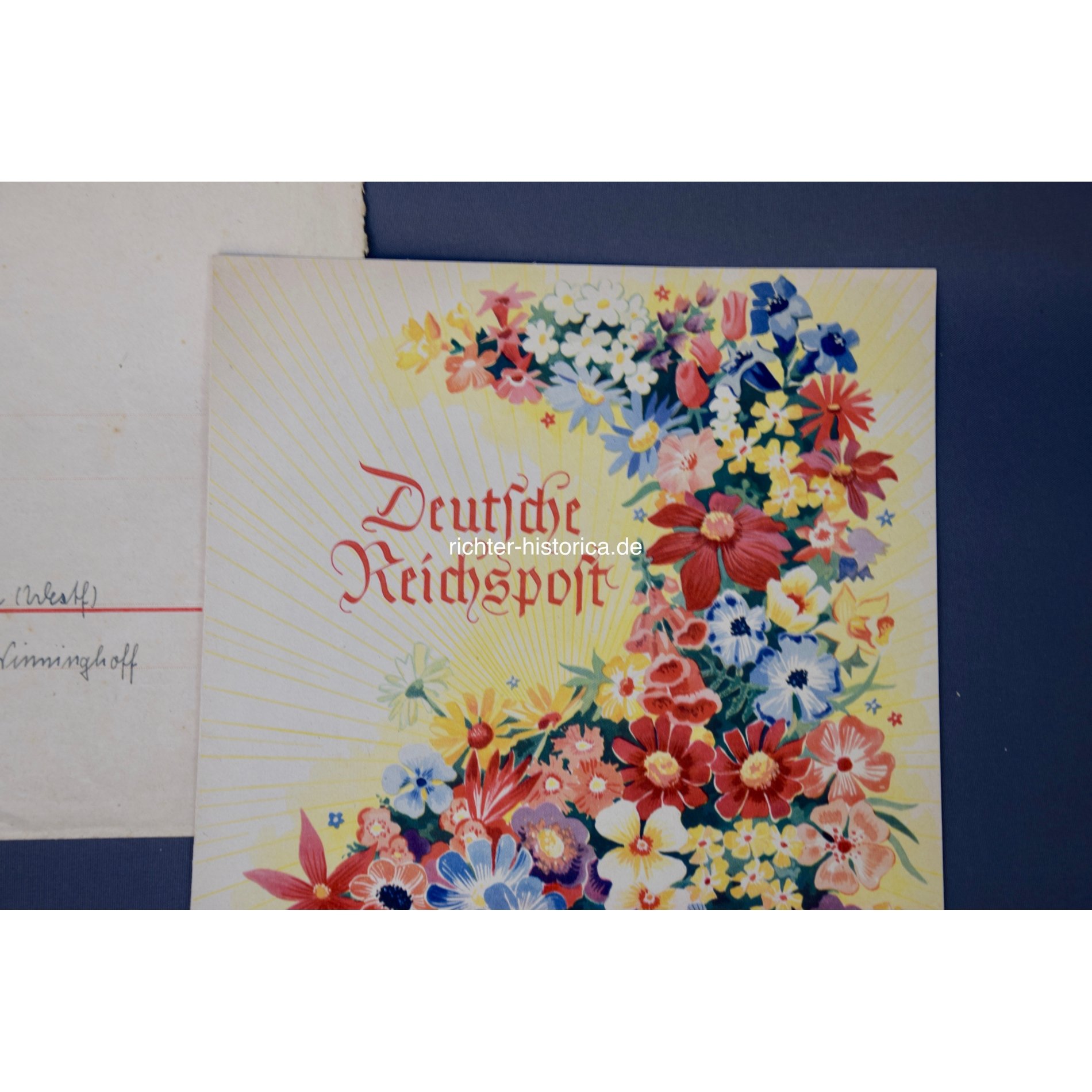 Telegram deutsche Reichspost zur Hochzeit — image 2