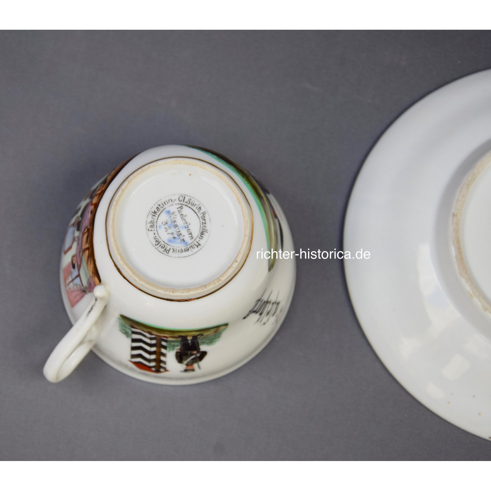 Reservistentasse 'Husaren Gebot heißt Sieg, oder?' 1895 — image 3