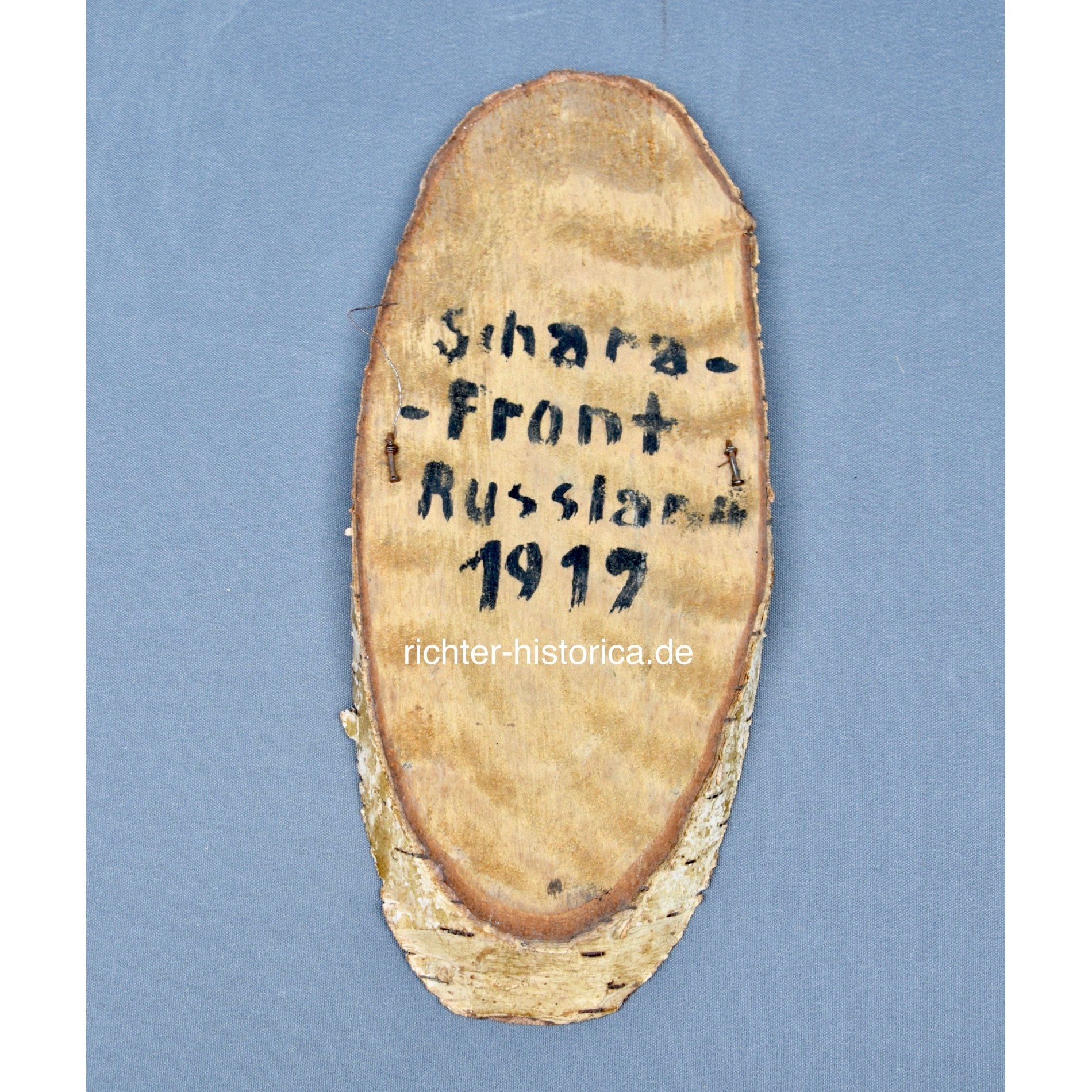 Birkenscheibe, Reservistika, Andenken Doppeldecker Russland 1917 — image 2