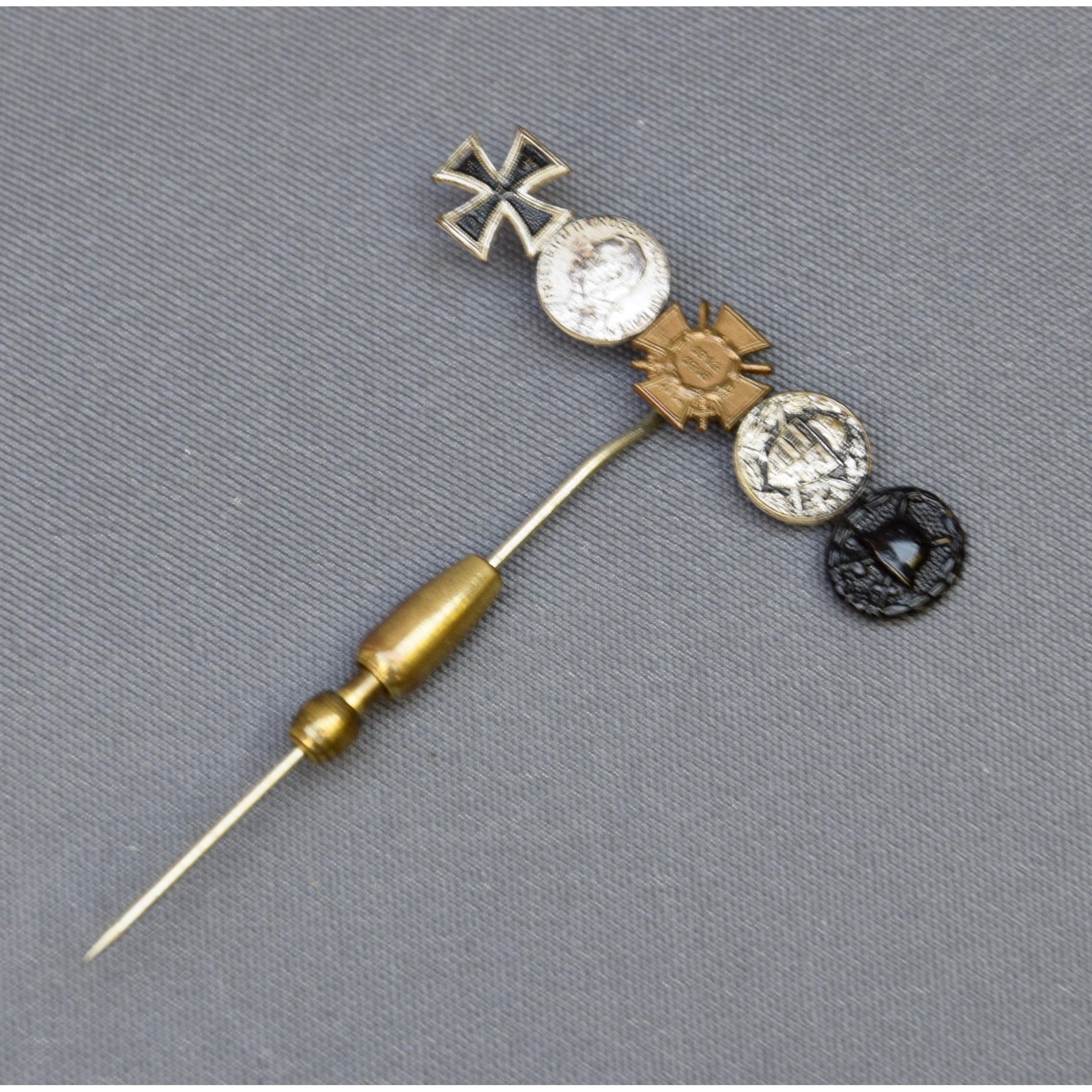 Miniaturspange 5 Auszeichnungen, Frontkämpfers im 1.Weltkrieg — image 2