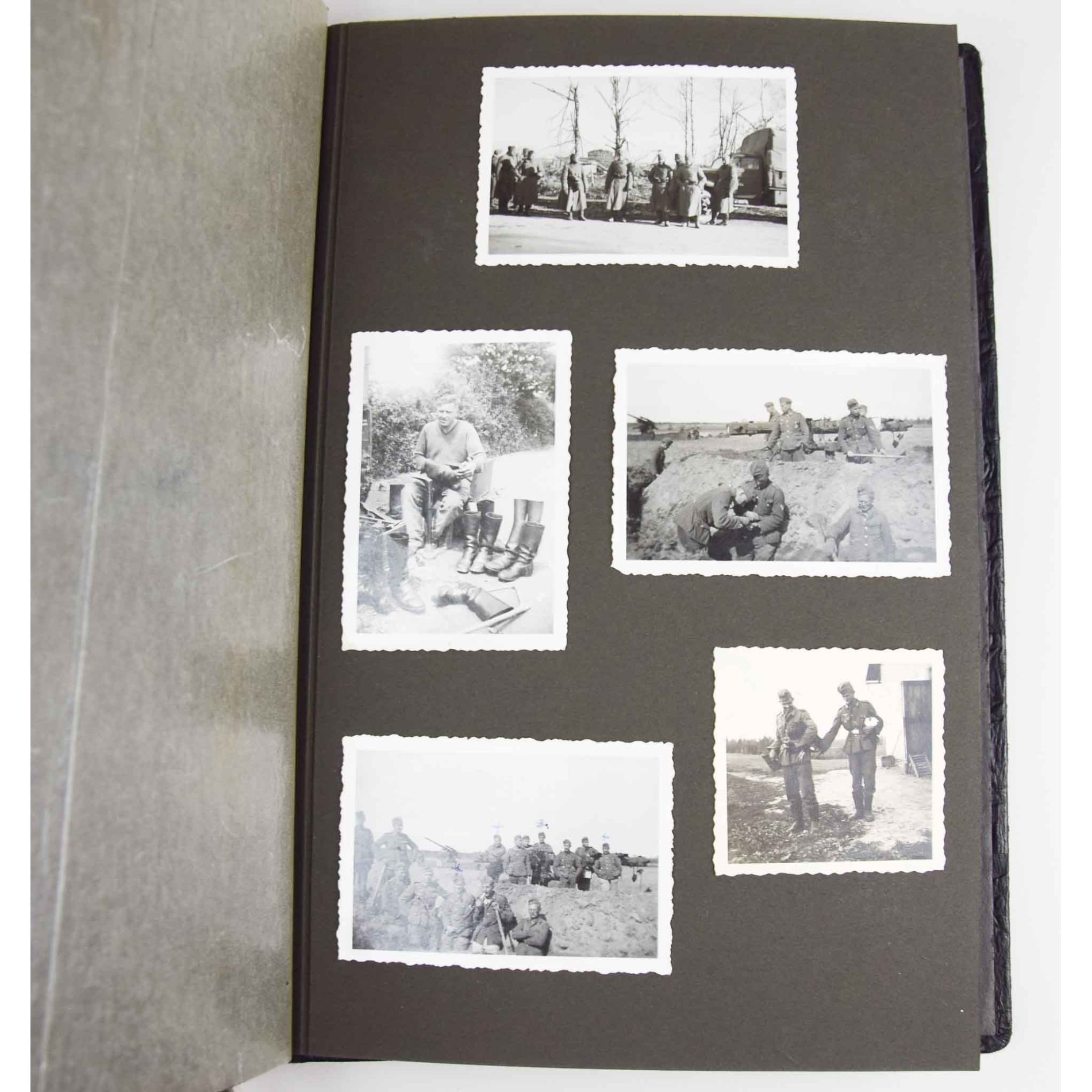 Wehrmacht Fotoalbum 5./Art.Rgt. 38 u. 1./Heeres-Flak-Art.Abt. 272 mit Orden! — image 9