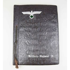 Wehrmacht Fotoalbum 5./Art.Rgt. 38 u. 1./Heeres-Flak-Art.Abt. 272 mit Orden!