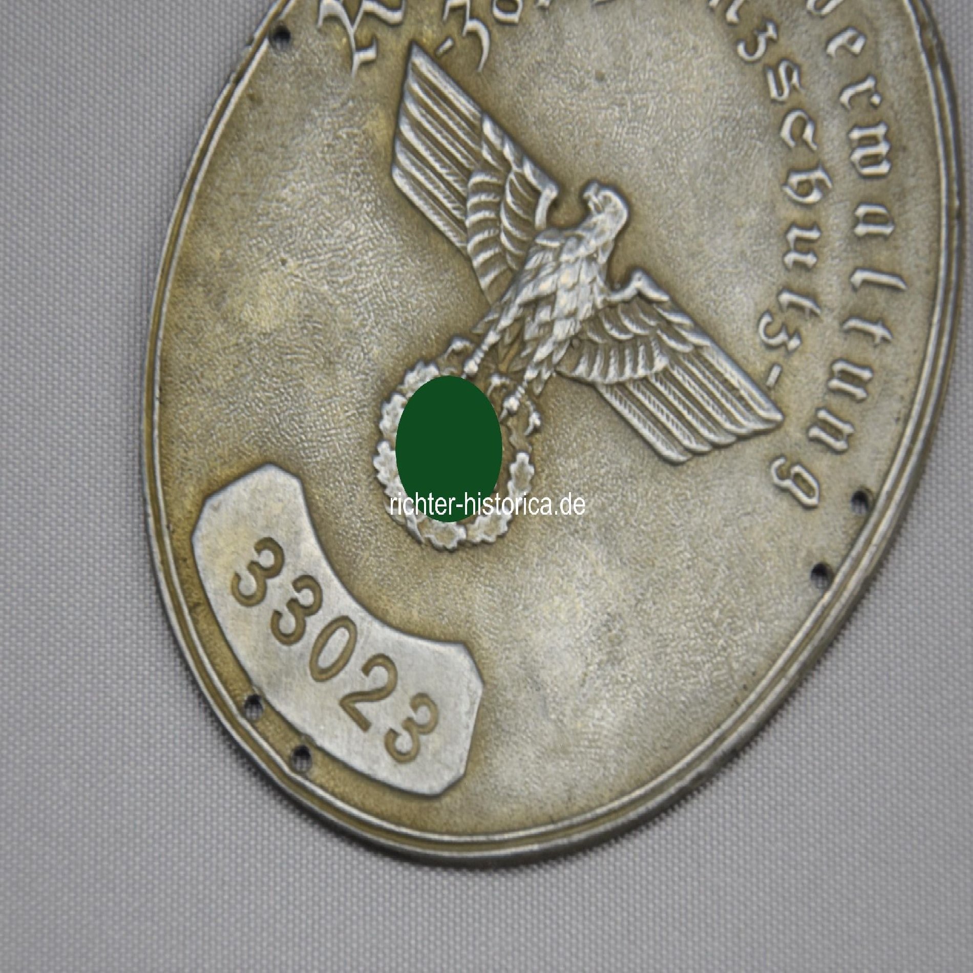 Ärmelschild Reichsfinanzverwaltung Zollgrenzschutz Nr.33023 — image 2