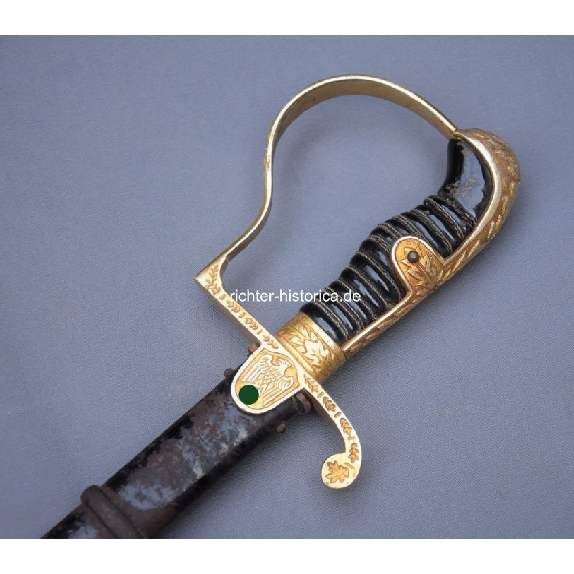Wehrmacht Heer Säbel für Offiziere Alcoso Solingen — image 4