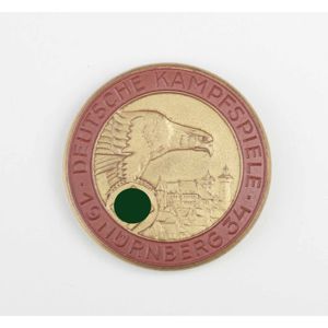 'Deutsche Kampfspiele Nürnberg 1934' Hutschenreuther Porzellan, Zustand 1