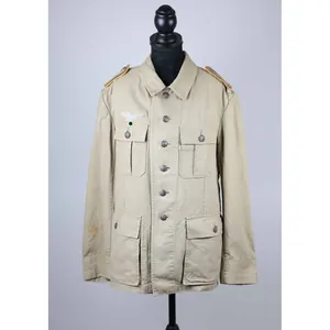 Luftwaffe Afrika Tropenfeldbluse Afrikakorps mit Schulterstücken!