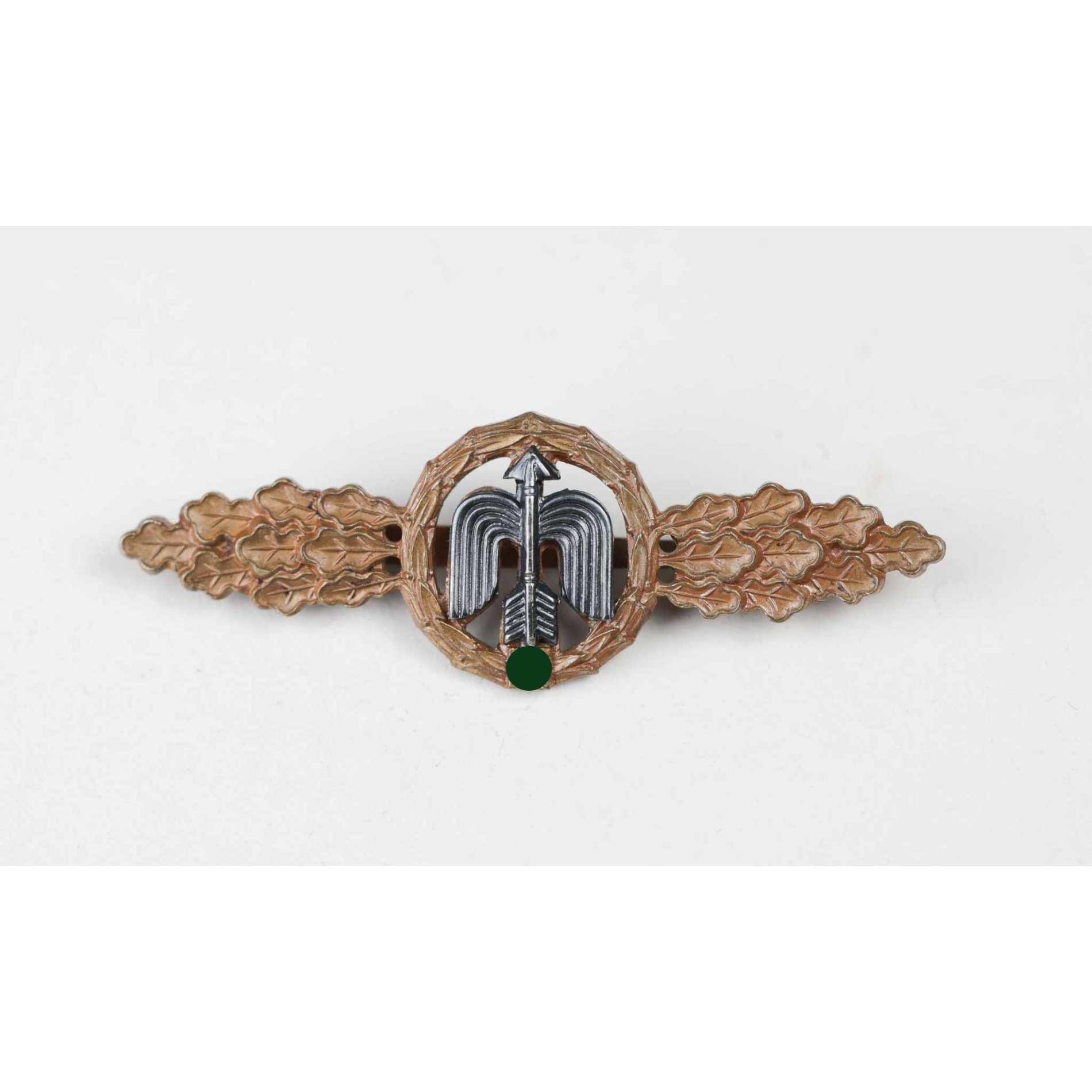 Frontflugspange für Jäger in Bronze im Etui, Zustand 1 MINT — image 2