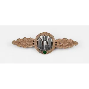 Frontflugspange für Kampfflieger in Bronze