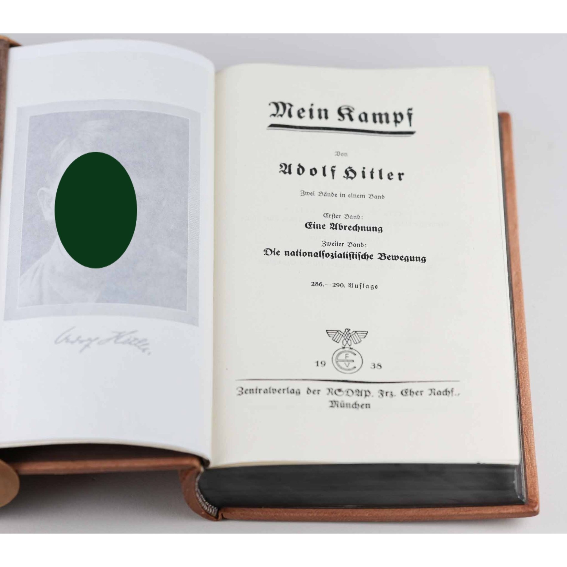 Leder Luxus Ausführung 'Mein Kampf' extrem selten! — image 4