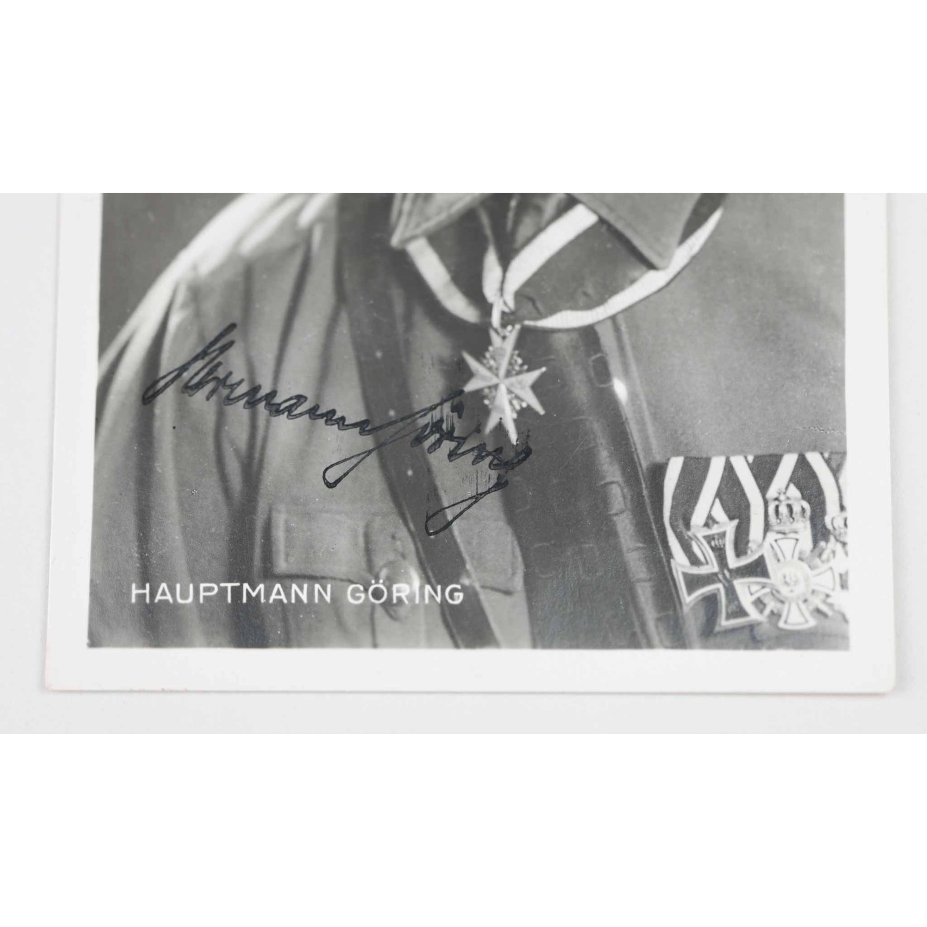 Original Unterschrift 'Hermann Göring' auf Postenkarte — image 5