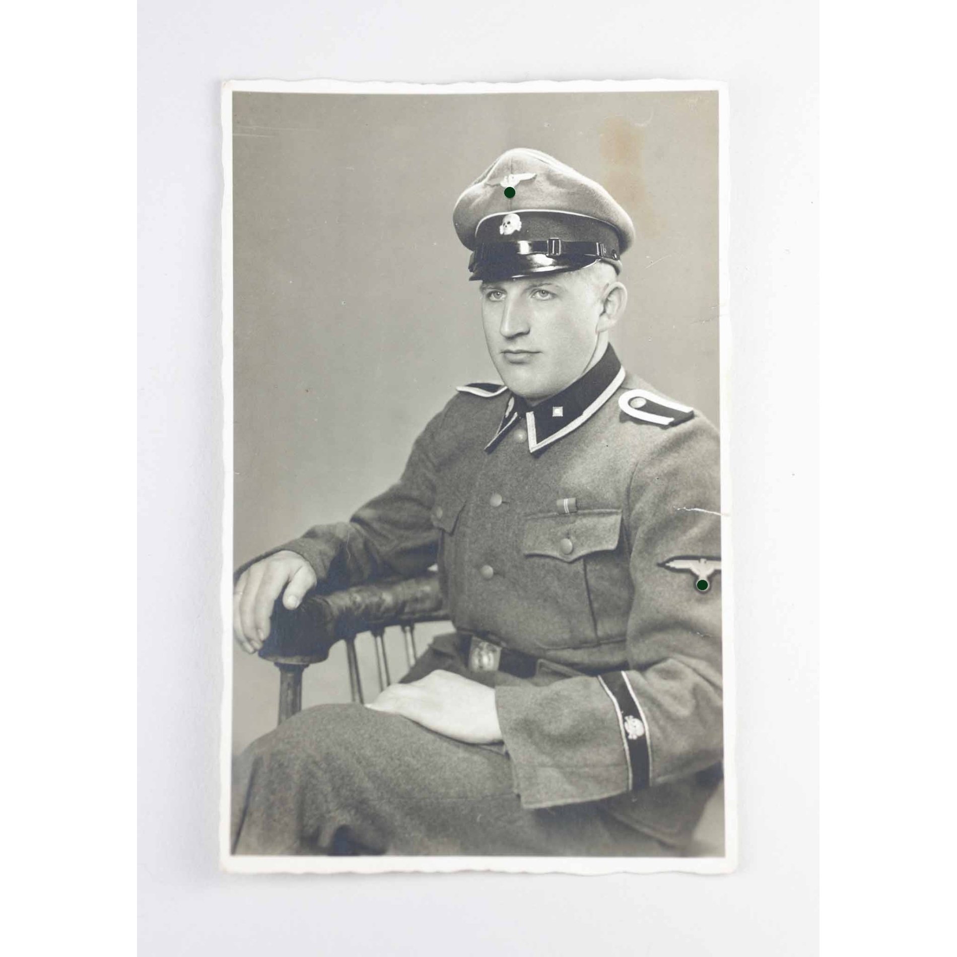 Foto Nachlass eines Unterscharführers der Waffen-SS mit Ärmelband Ärmelband Totenkopf Offizier 'Standarte Oberbayern' — image 3