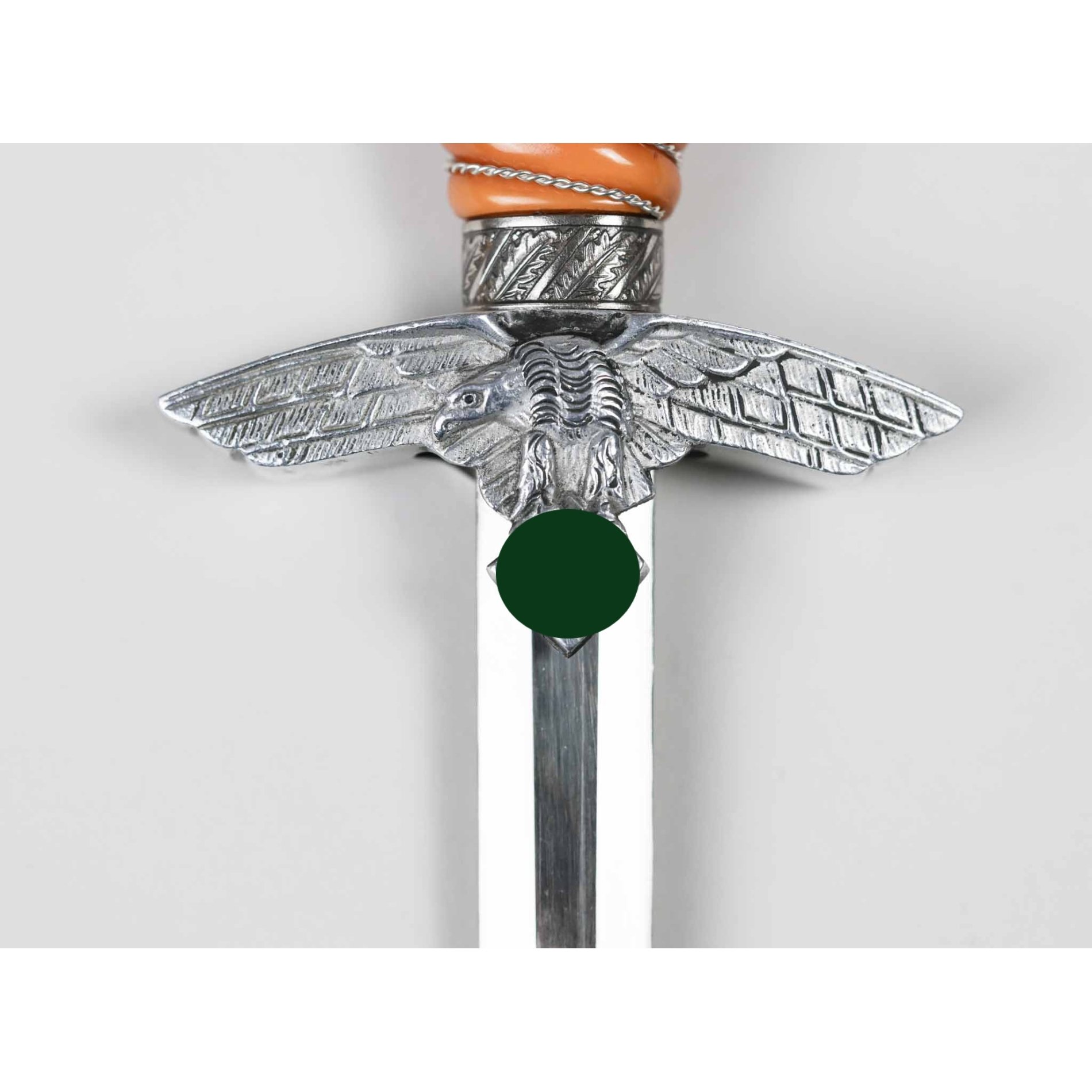 Luftwaffen Offiziersdolch mit orangenem Griffstück — image 3