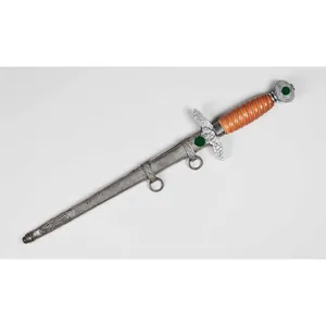 Luftwaffen Offiziersdolch mit orangenem Griffstück