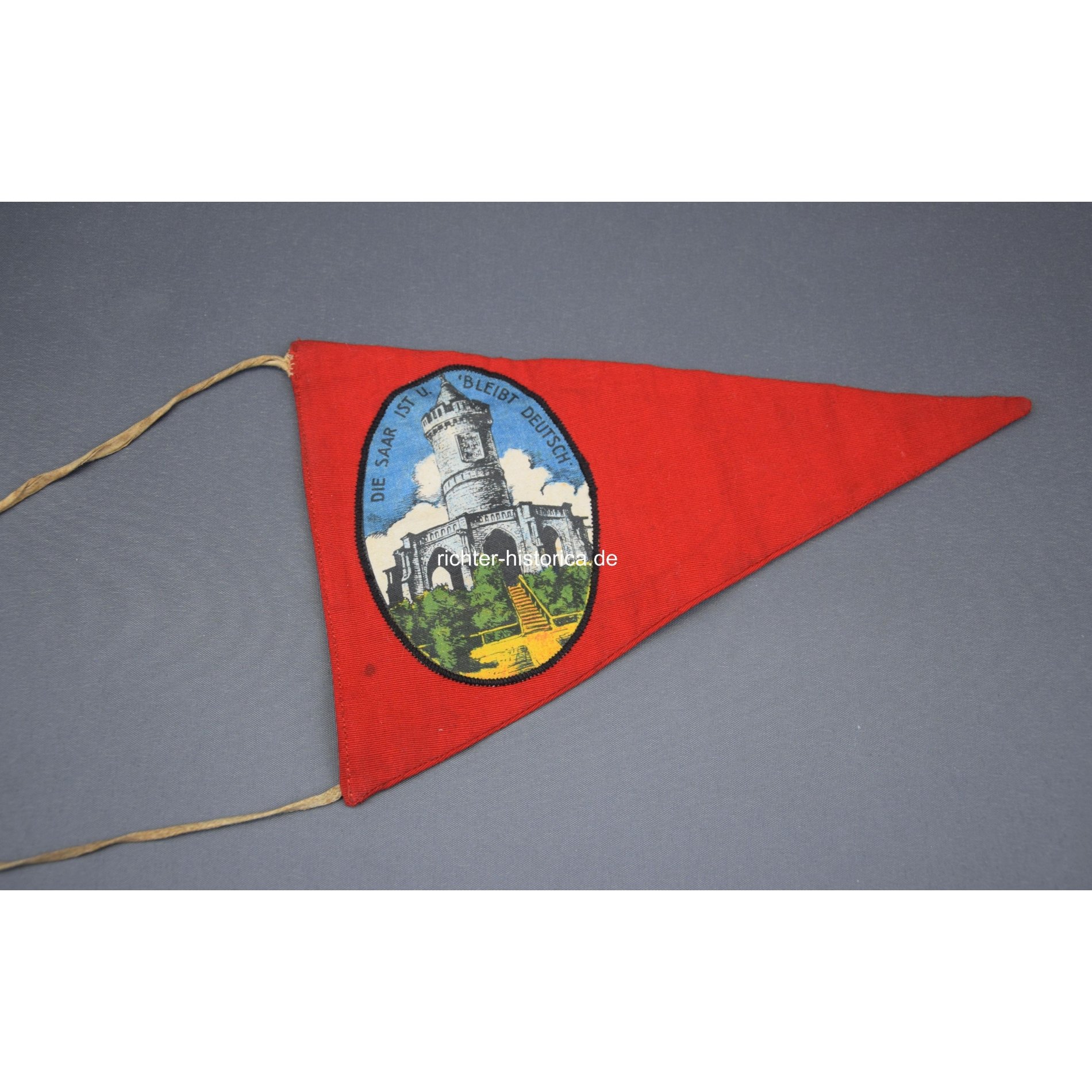 3. Reich Wimpel 'Die Saar ist u. Bleibt Deutsch' — image 2