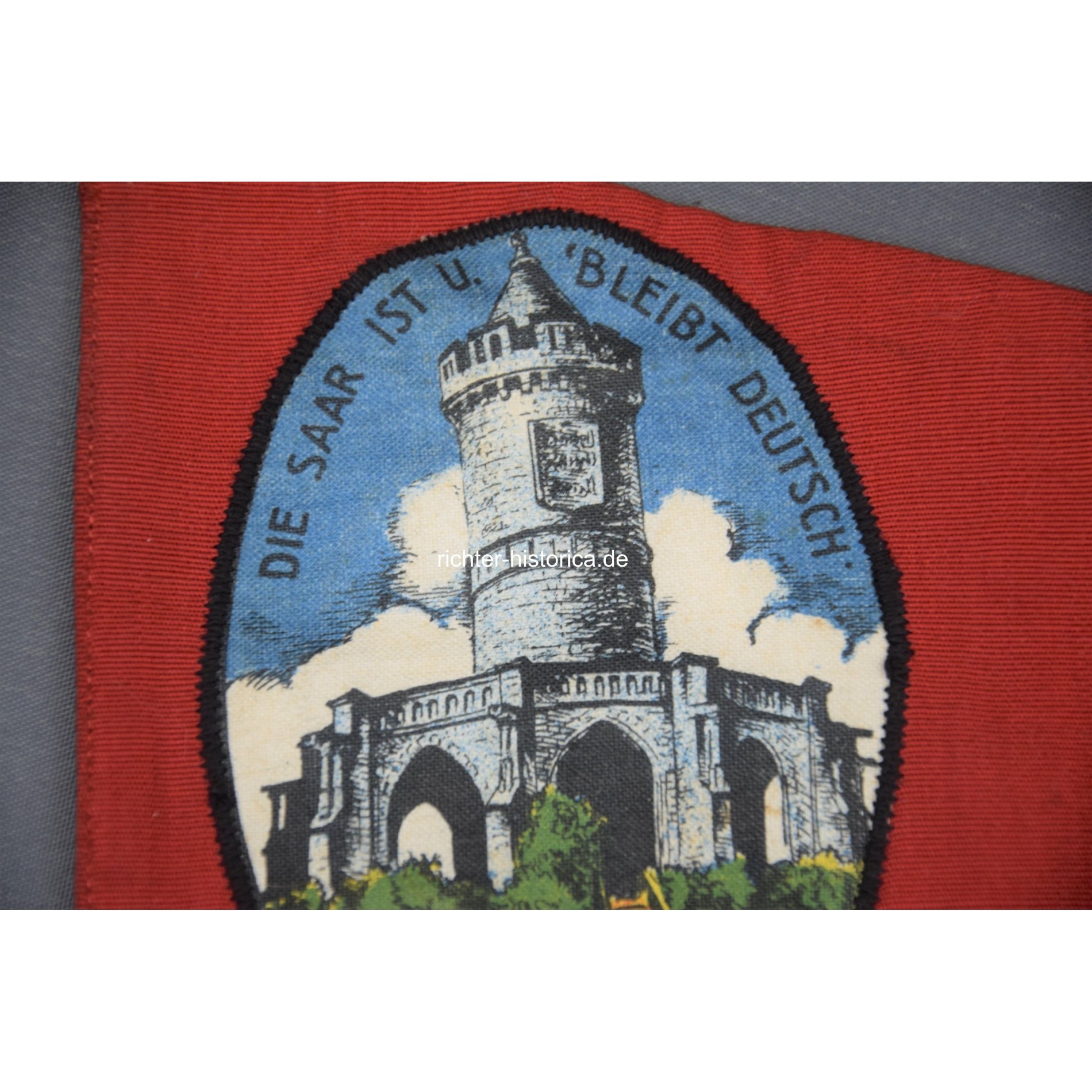 3. Reich Wimpel 'Die Saar ist u. Bleibt Deutsch' — image 4